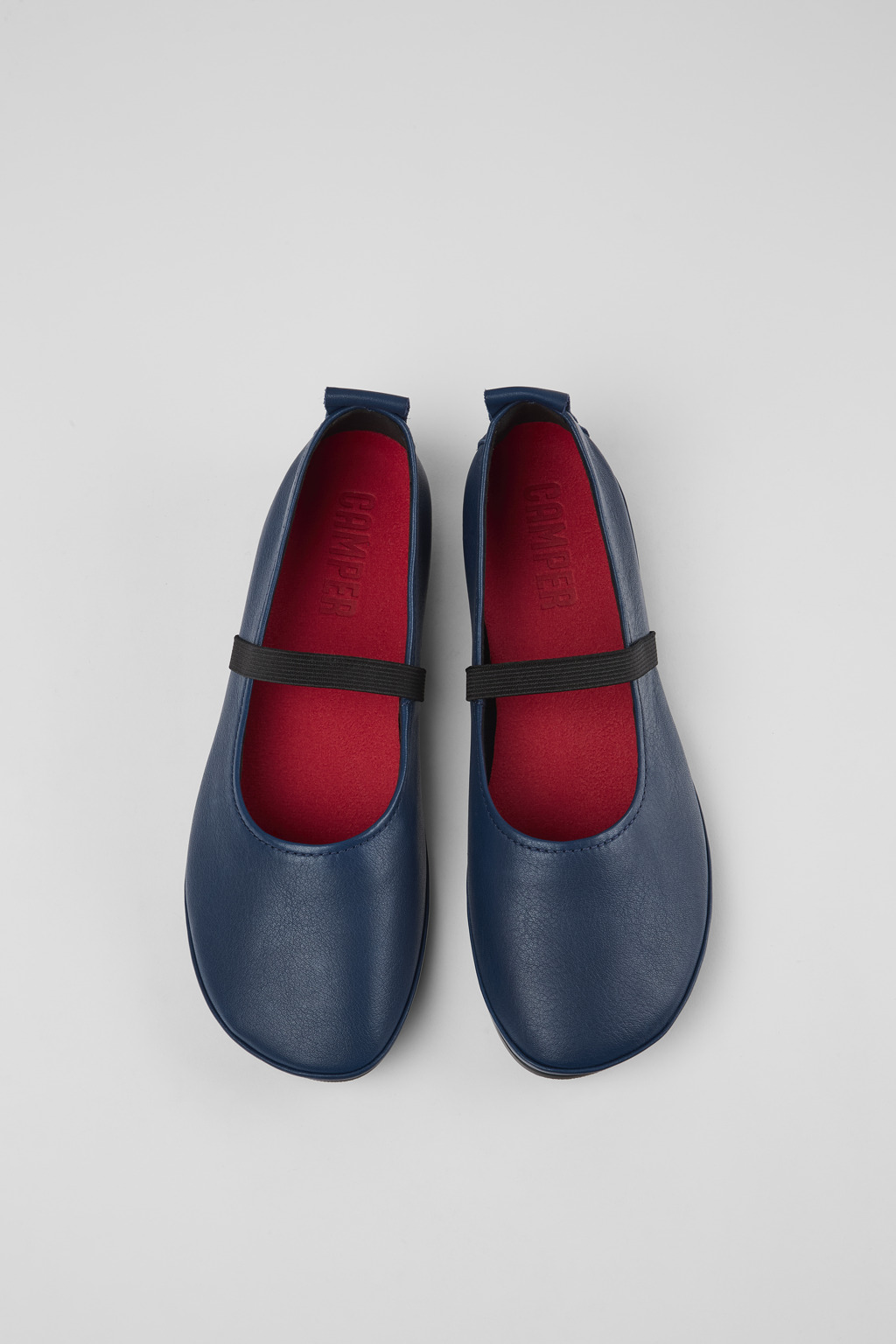 【美品】CAMPER ライトニーナ 水色 38 24cm CAMPER 39 RIGHT NINA カンペールライトニナ ライトブルー