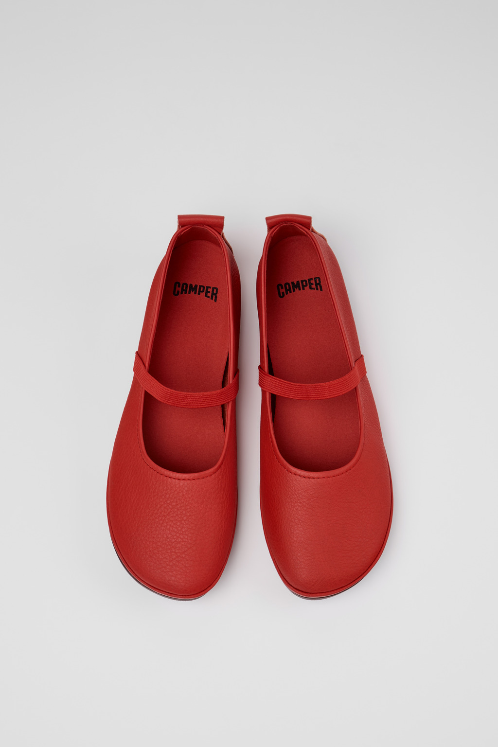 Right Red Ballerinas for Women - Autumn / Winter collection