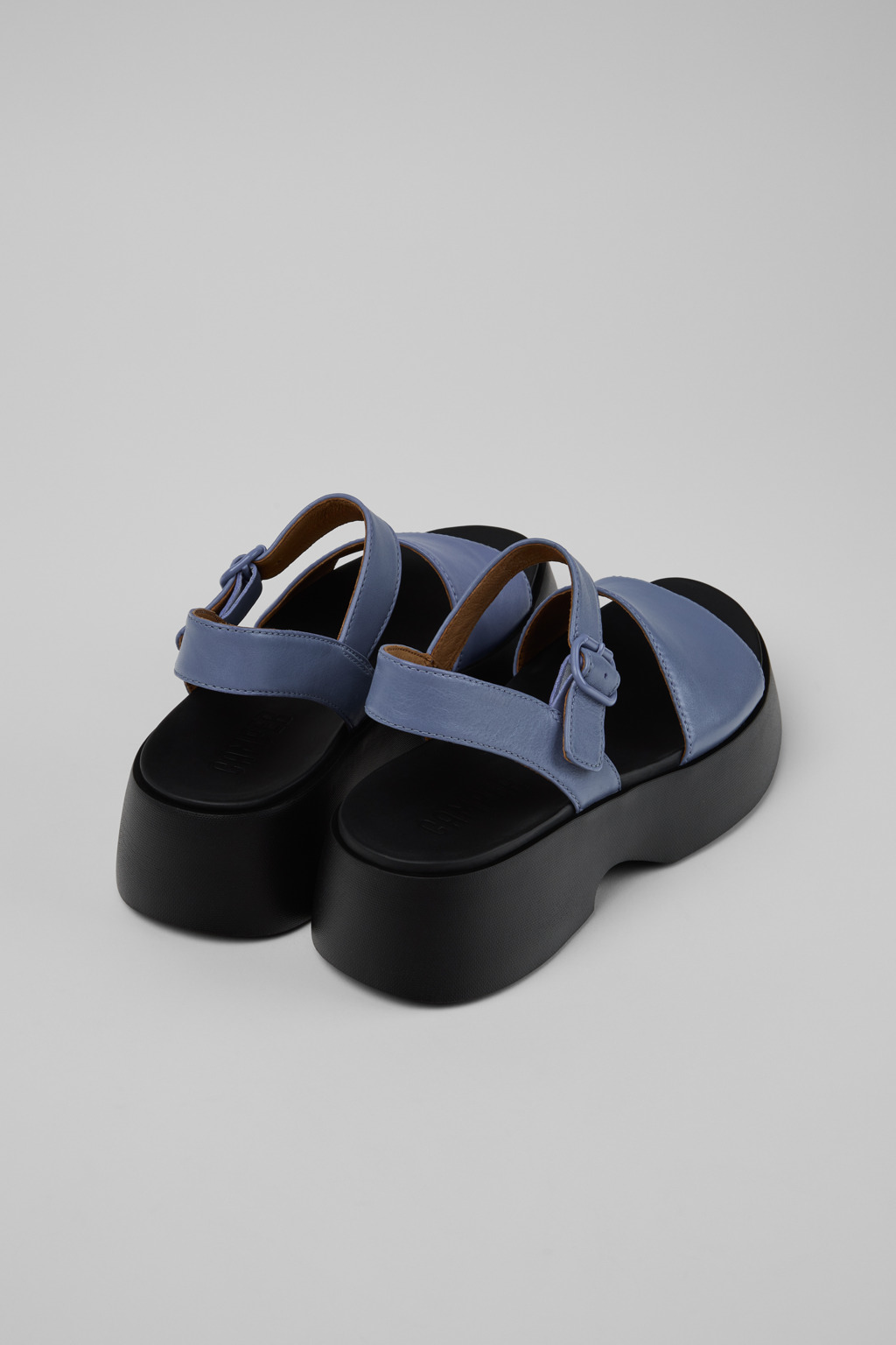 CAMPERレザー　23.5 CAMPER Leather Heel Shoes Navy US 8 (K-119765) | PLAYFUL