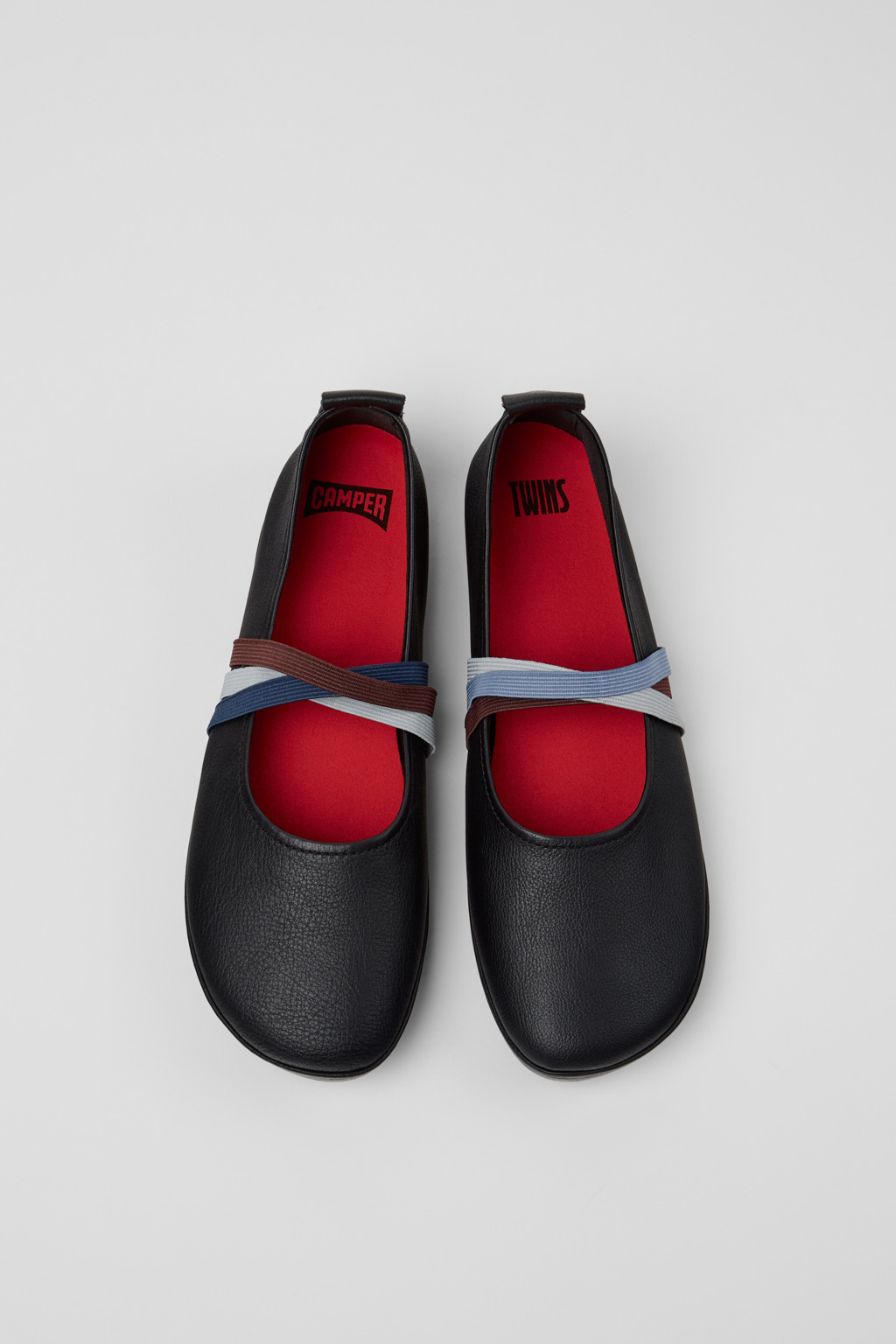 Twins Black Flat Shoes for Women - Spring/Summer collection