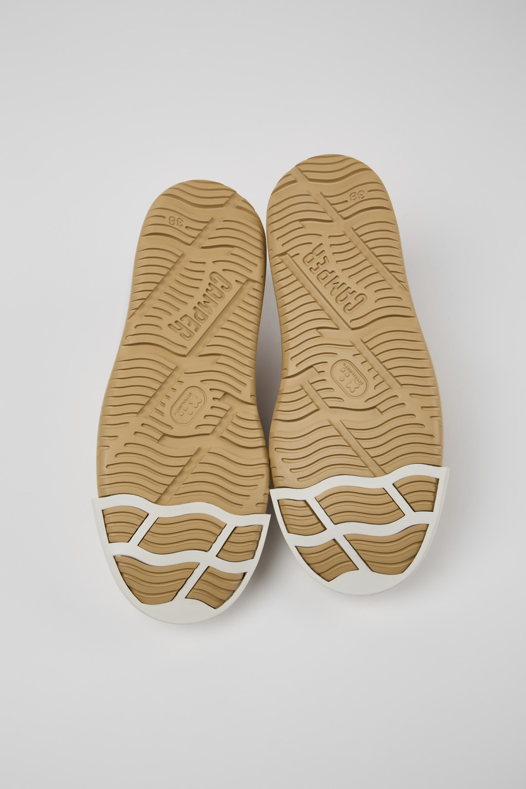 スニーカー CAMPER Woman Sneakers Beige K201683-010 JUNCTION RUNNER 0 Junction Beige Sneakers for Women - Spring/Summer collection
