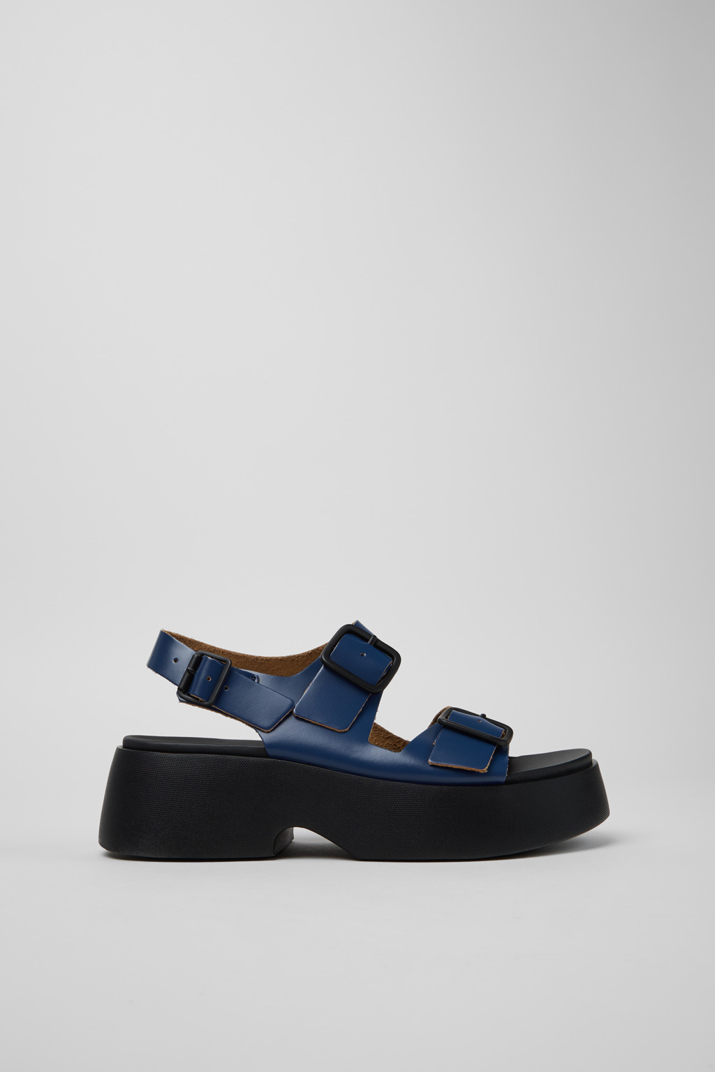 Camper TASHA - Sandali con plateau - black/nero
