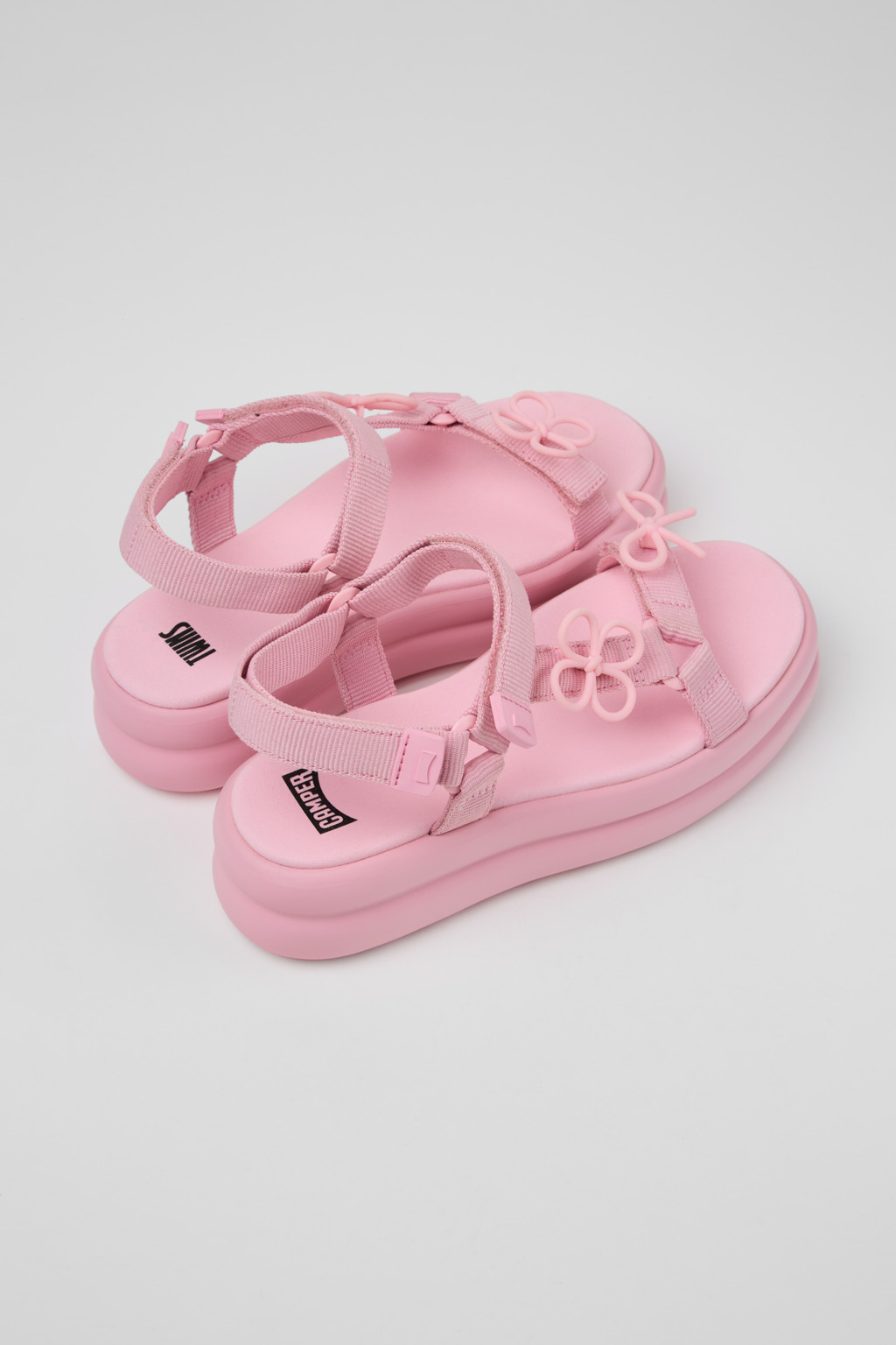 サンダル・ミュール Barcelona Sandals - Camper - Synthetic - Pink Pix Pink Sandals for Women - Spring/Summer collection