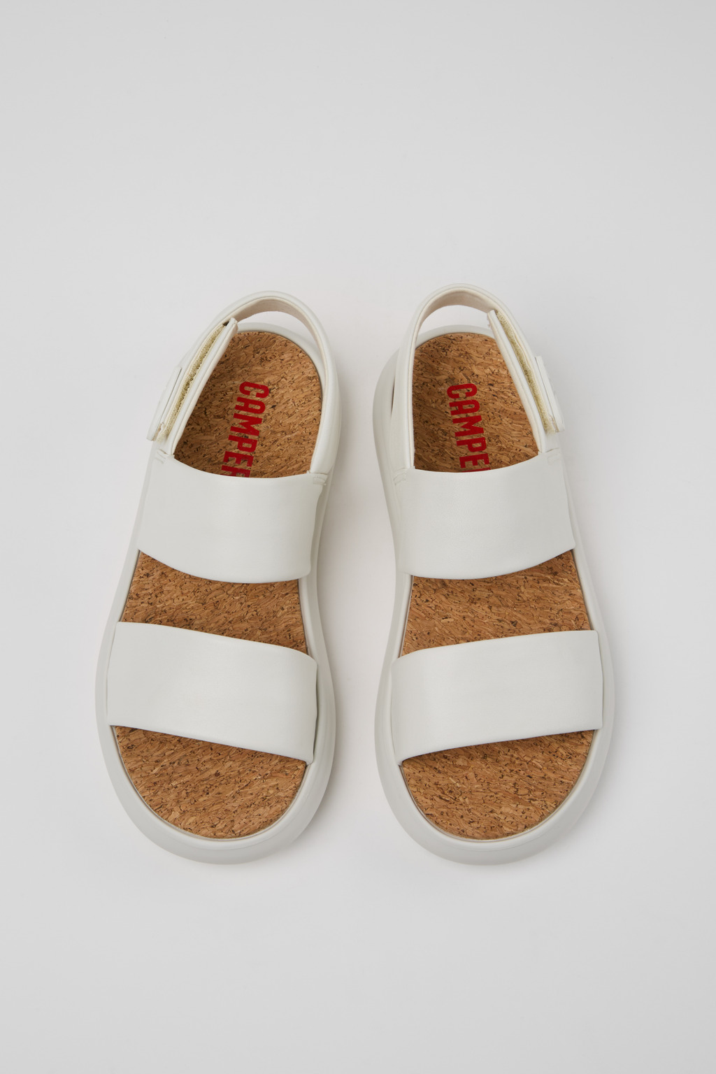 サンダル・ミュール CAMPER Women Sandals K201727 PELOTAS 002 White K201727-003_LF.png