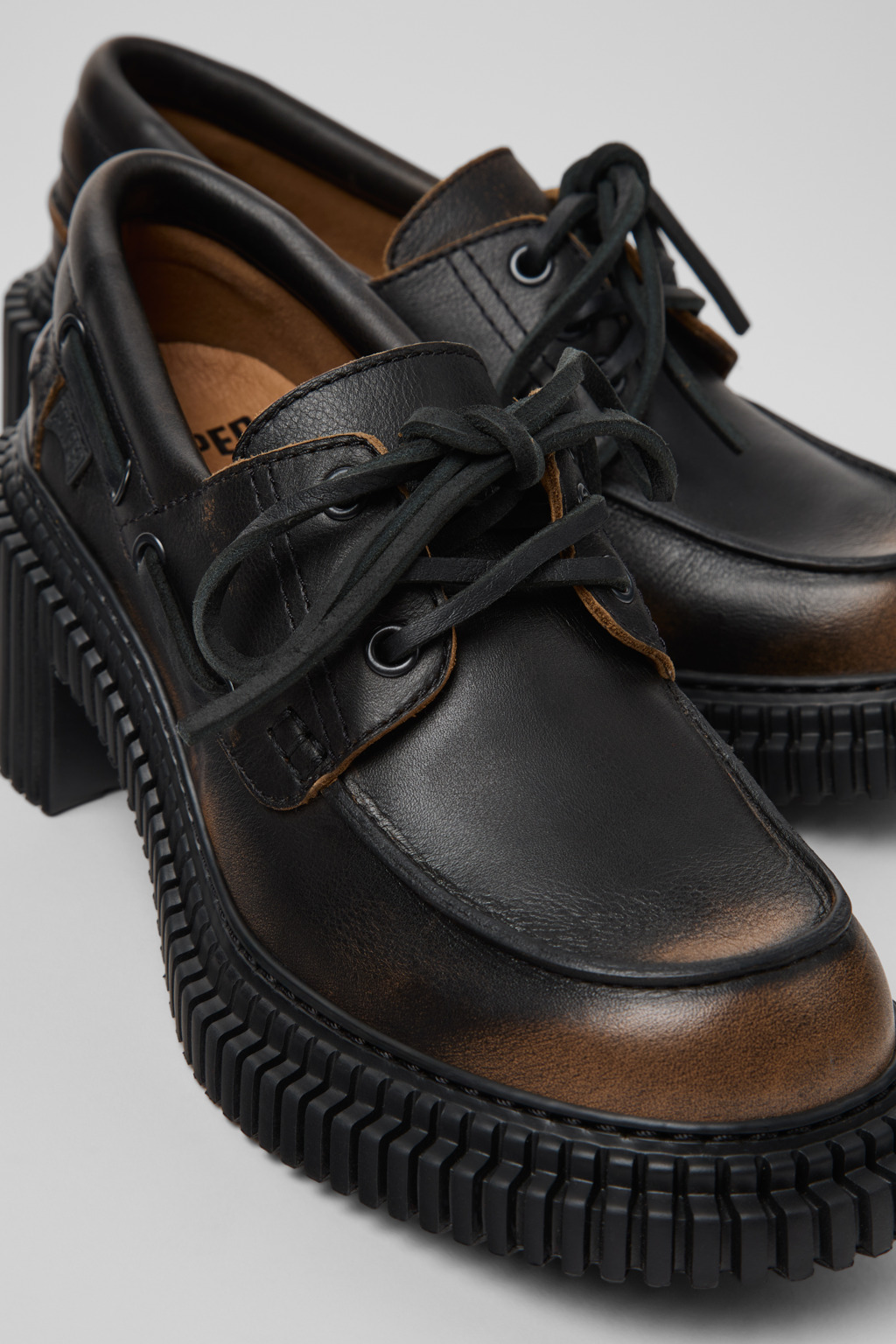 CAMPER Supersoft Negro/Kobo黒 Zapatos de vestir Pix para Mujer Otoño/Invierno - Camper