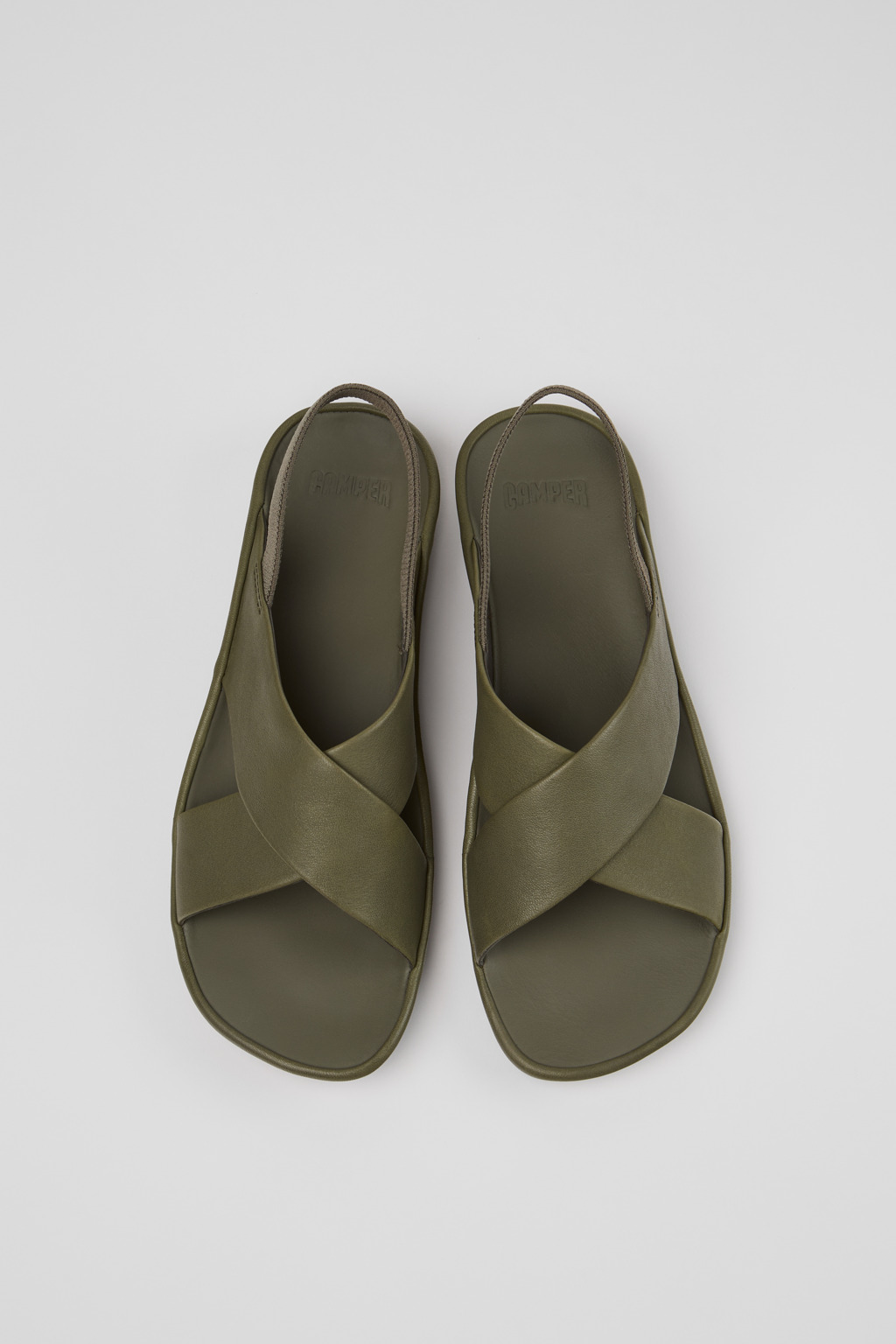 Right Green Sandals for Women - Autumn / Winter collection