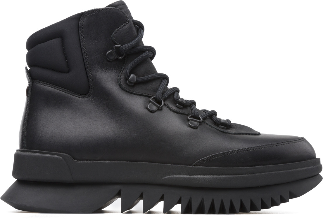 REX Black Ankle Boots for Men Spring Summer collection Camper USA