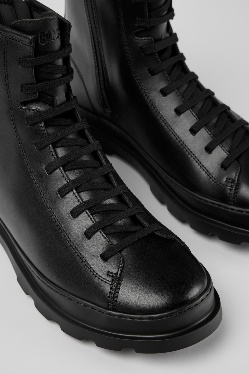 Brutus Black Ankle Boots for Men Spring Summer collection Camper United Kingdom