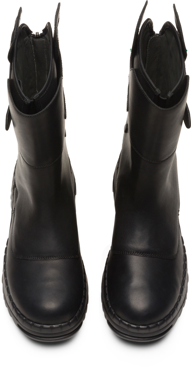 Black vaux mid store boots