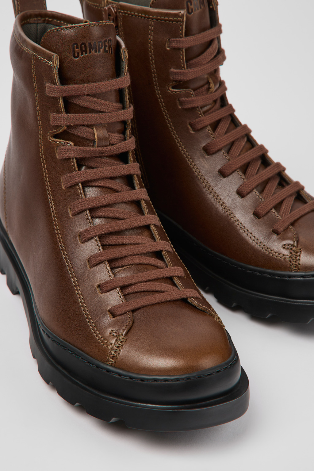 Brutus Brown Ankle Boots for Women - Spring/Summer