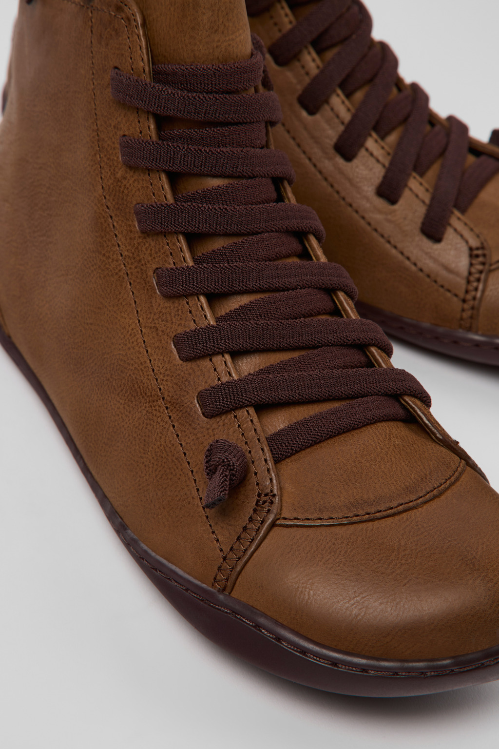 美品！CAMPER Neuman ブラウン 36 Neuman Brown Ankle Boots for Women - Spring/Summer