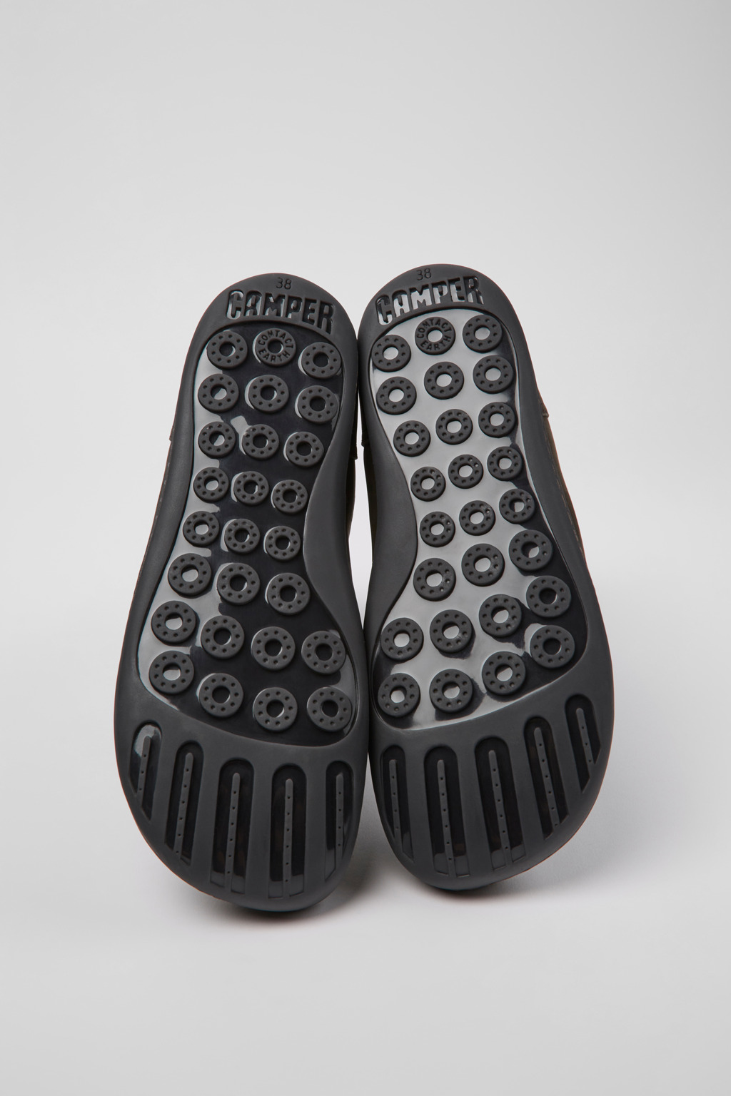 ブーツその他 CAMPER Woman Boots Grey K400598-004 PEU 0 Peu Grey Boots for Women - Spring/Summer collection - Camper