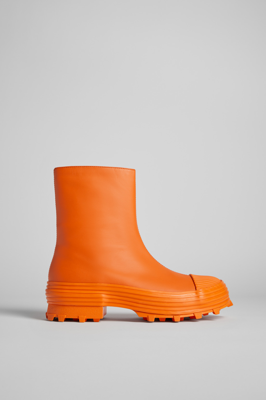 Tracktori Orange Boots for Women - Fall/Winter collection - Camper 
