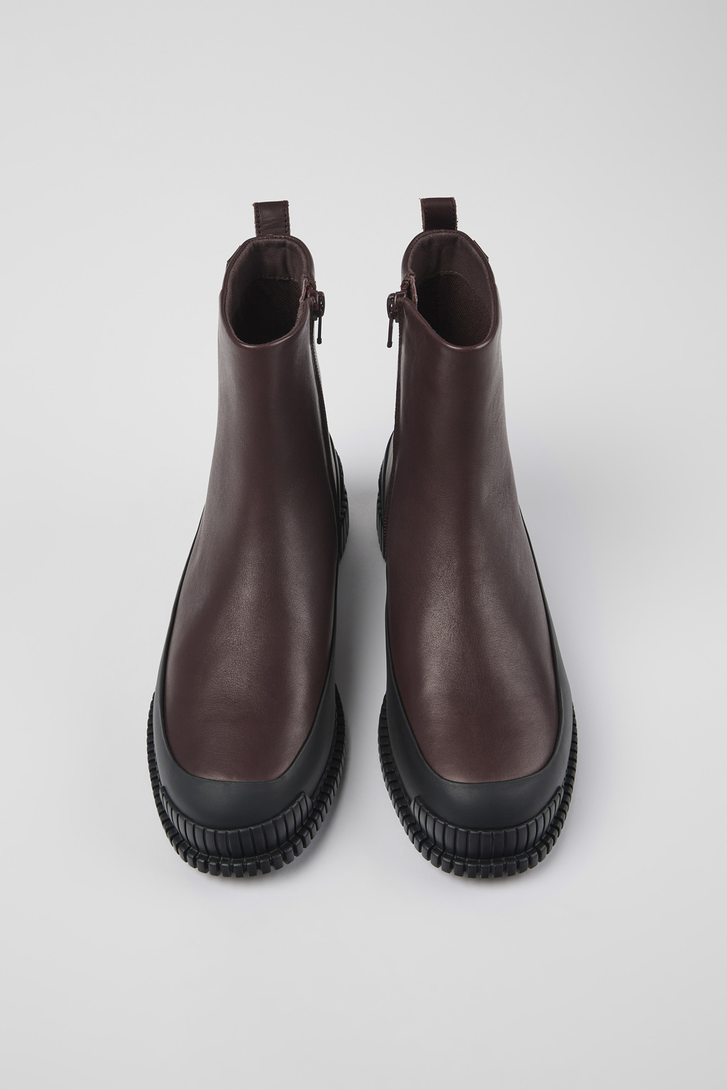 CAMPER|BOOTS (Pix Burgundy (K400715-002)) Pix Burgundy Ankle Boots for Women - Spring/Summer