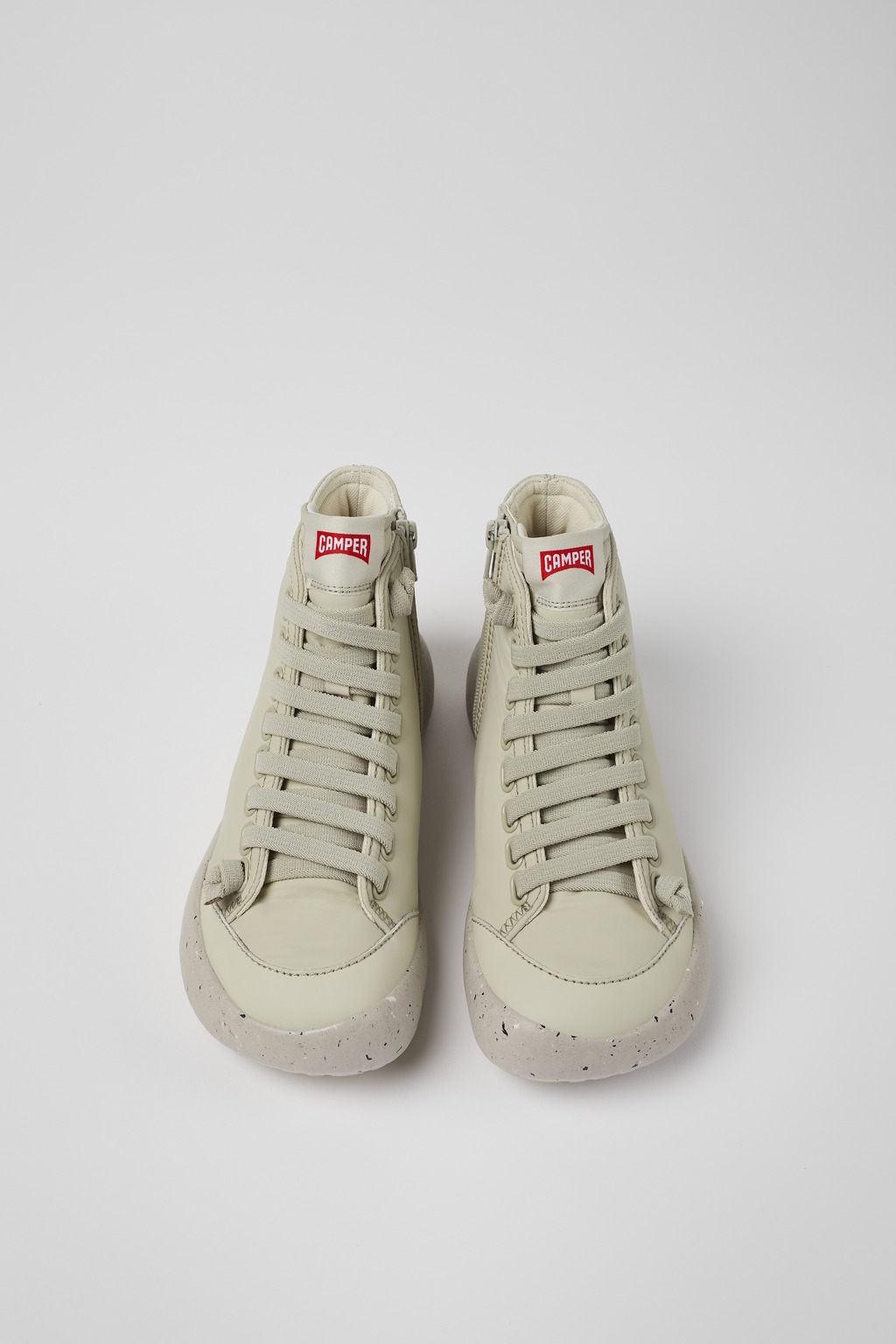 靴 CAMPER Annie Alto Peu Grey Ankle Boots for Women - Spring/Summer collection
