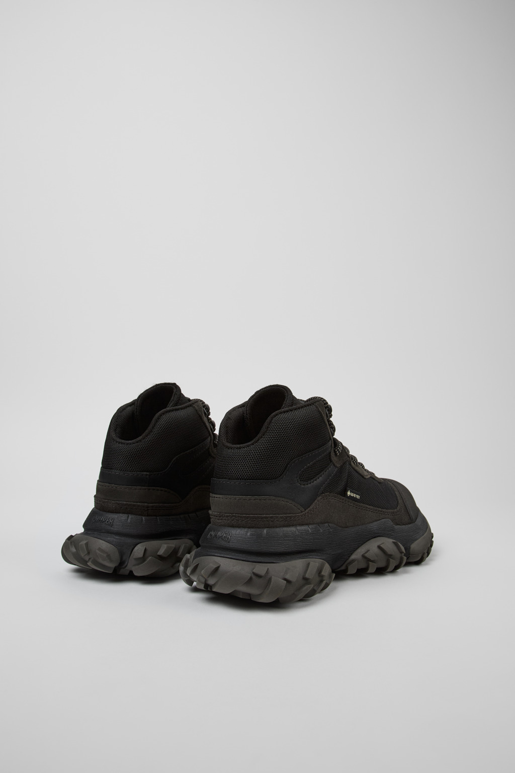 ショートブーツ・ブーティ CAMPER Woman Flat ankle boots Black K400785-001 KARST TREK 0 CAMPER: Sneakers woman - Black | Camper flat ankle boots