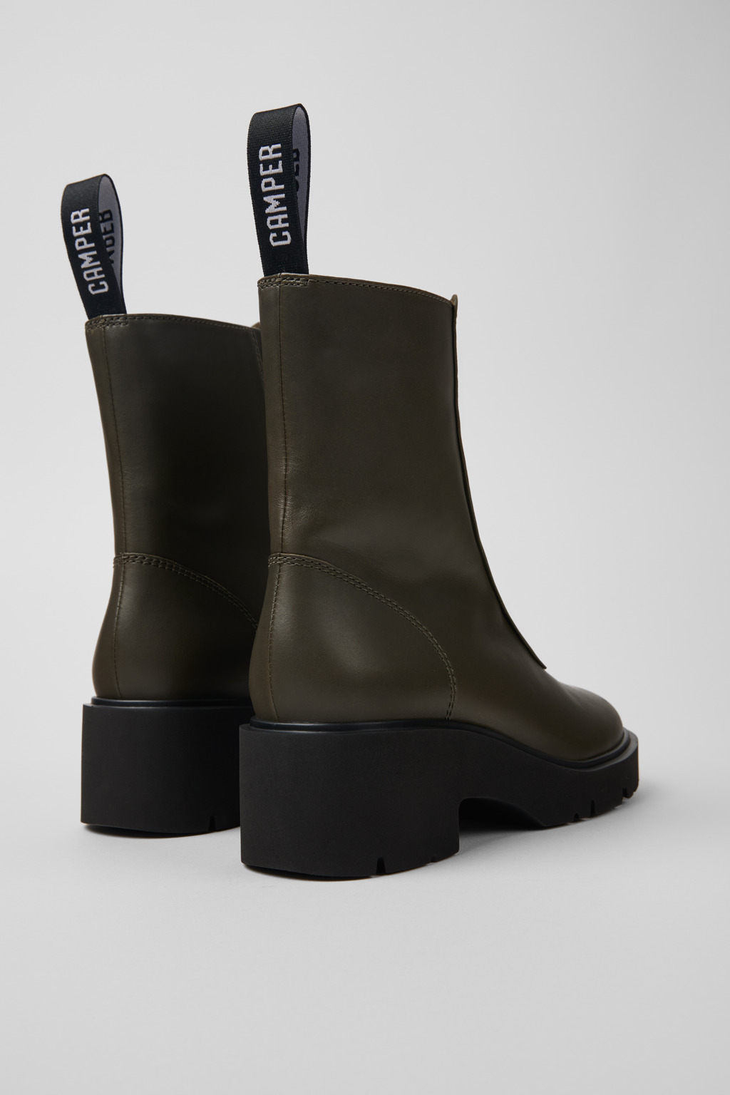 ショートブーツ・ブーティ CAMPER Woman Flat ankle boots Grey K400577-010 MILAH 0 K400776-003_DF.jpg