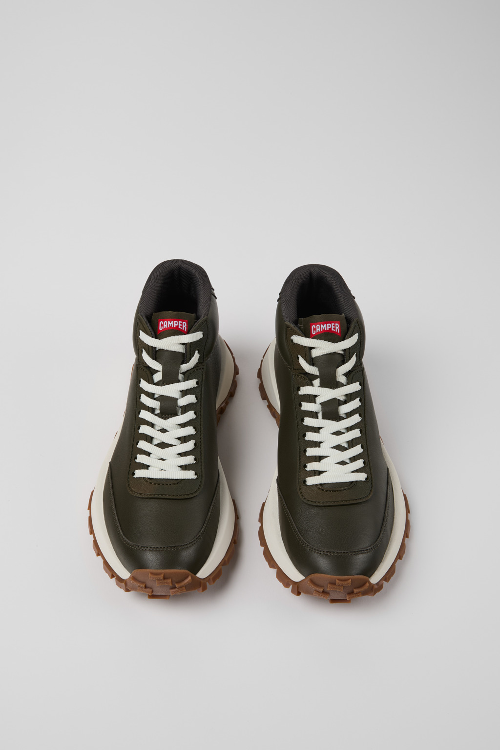 スニーカー CAMPER Woman Sneakers Green K400795-004 DRIFT TRAIL VIBRAM 0 Drift Trail Green Sneakers for Women - Spring/Summer