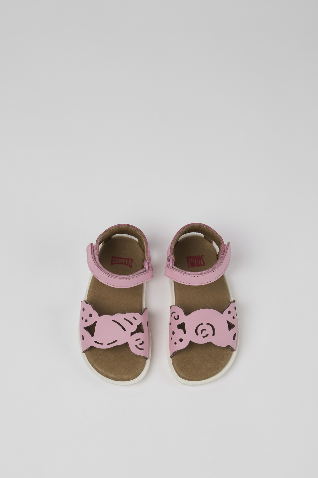 Twins Pink Sandals for Kids - Spring/Summer collection