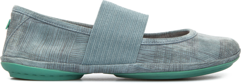 Scarpe Mary Jane Camper Right K800434 - Pelle, Suola Gomma, Per Bambine E Ragazze, Blu Pastello - Foto 9