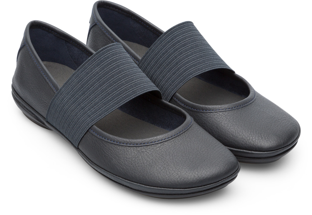 Camper Right Blue Ballerinas Women 21595-104