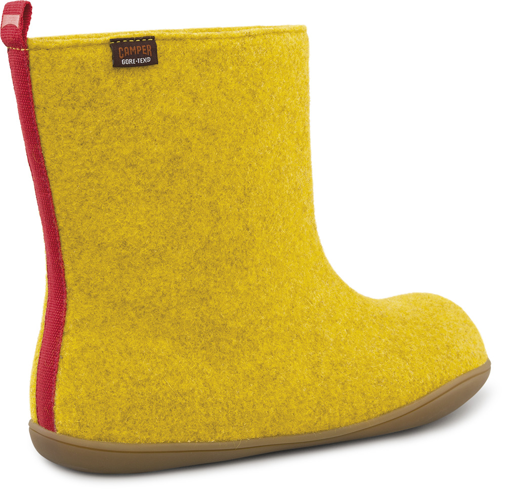 Camper WABI Yellow Ankle Boots Women 46646-003