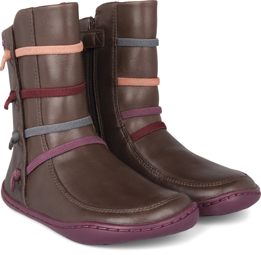 camper brown boots