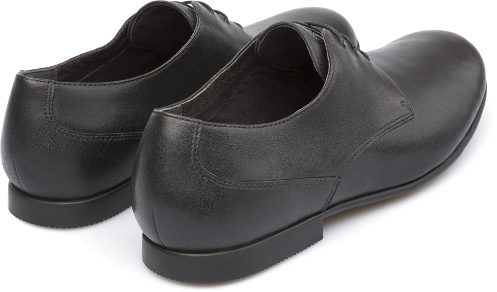 black formal slippers