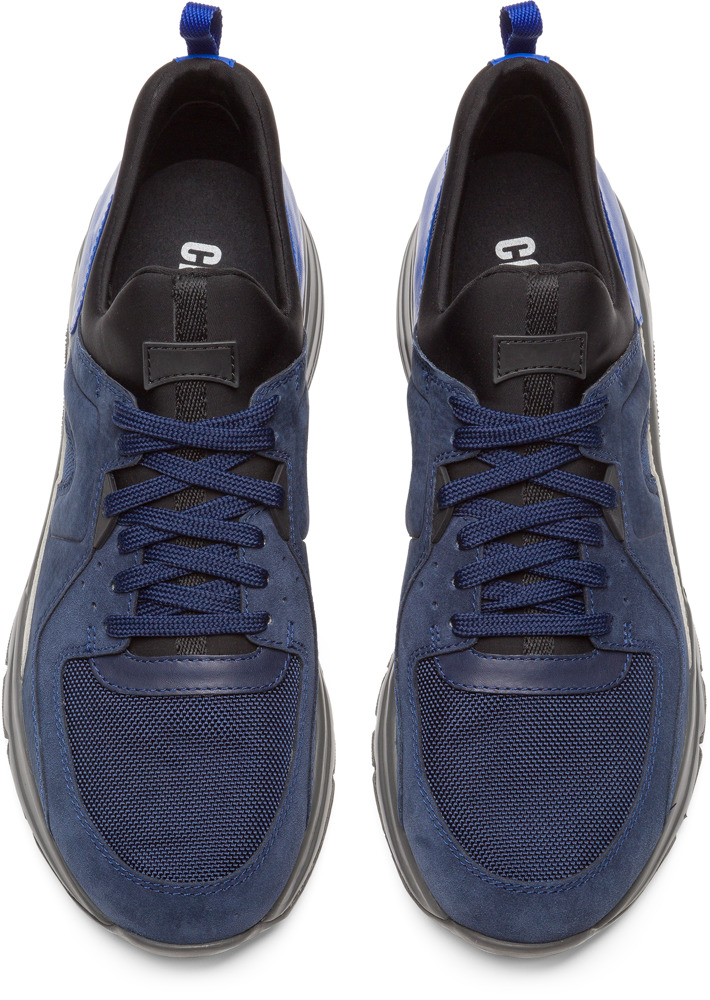 features suede color: dark blue midsole by ortholite: complete