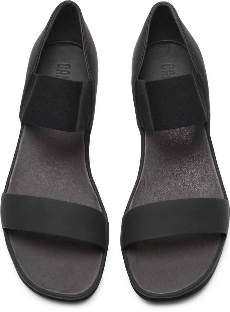 camper alright black sandals women k200770-001