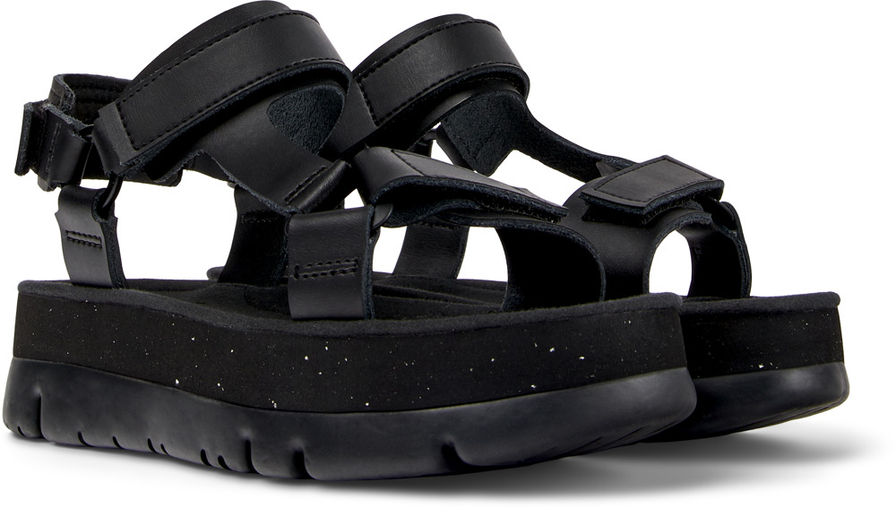 Pre-owned Camper Sandalen Oruga Up Schwarz