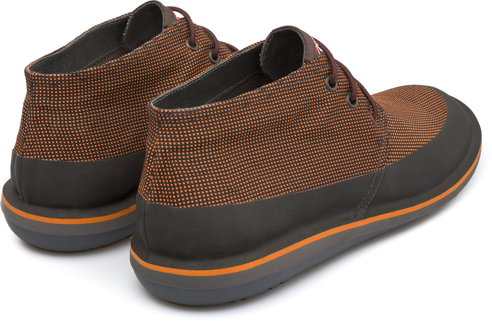 Camper Homme Peu Touring-K300270 Bottines à La Cheville, Noir, 43 EU