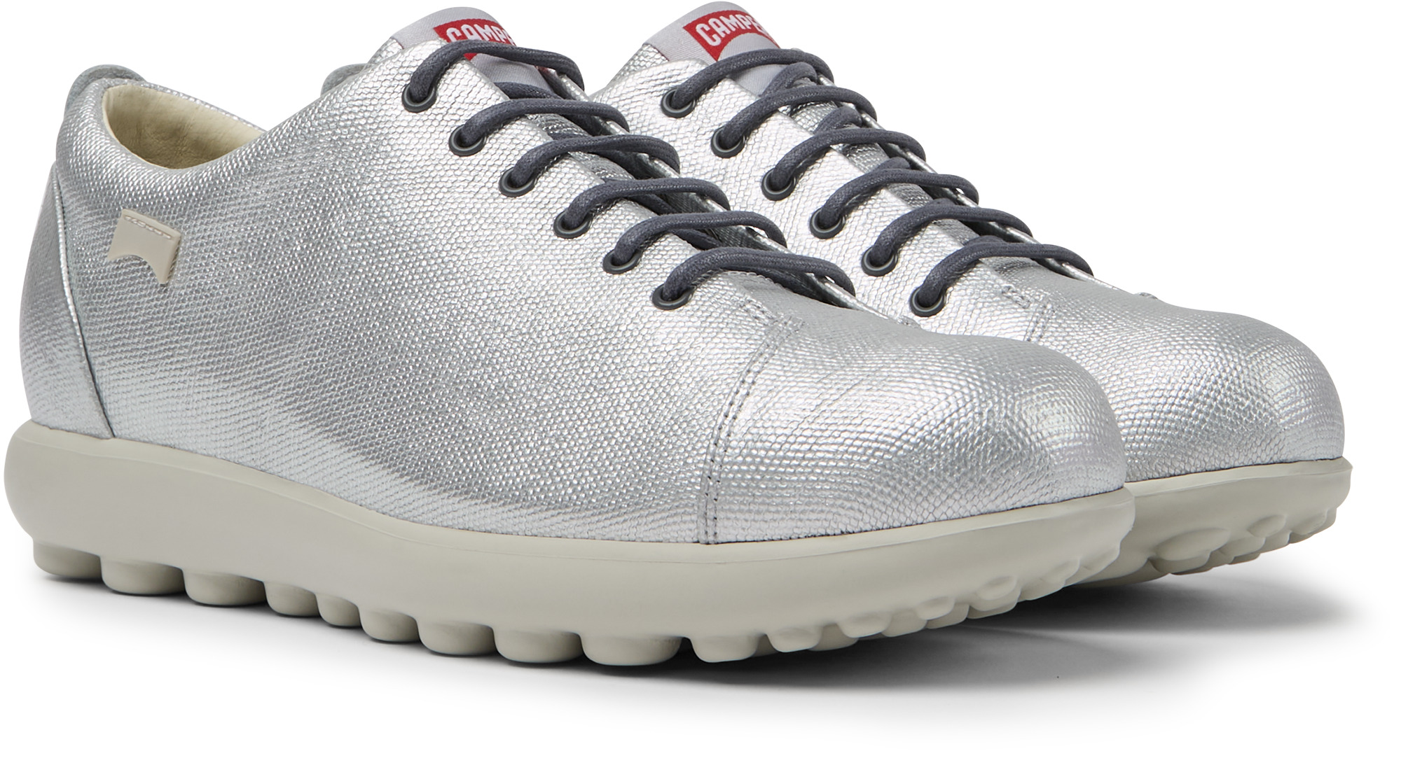 Pre-owned Camper Pelotas Step K200362-008 Sneaker Damen Grau