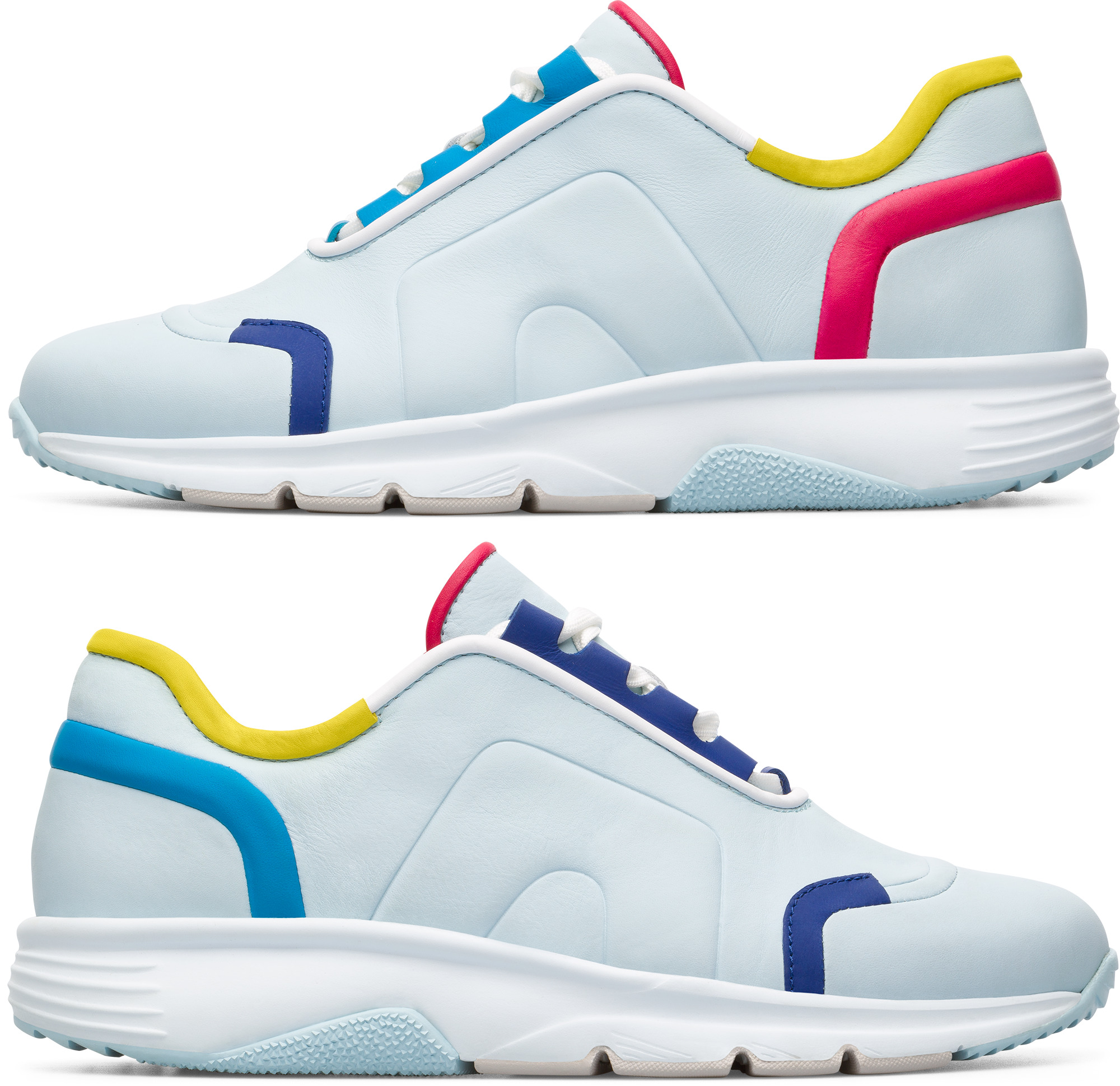 Pre-owned Camper Twins K200893-001 Sneaker Damen Multicolor