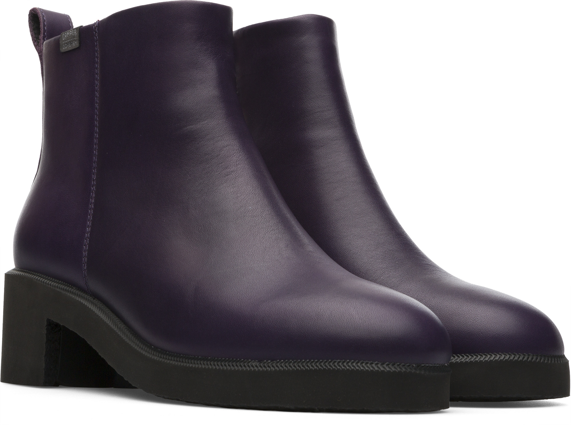 Pre-owned Camper Wonder K400321-004 Stiefeletten Damen Violett