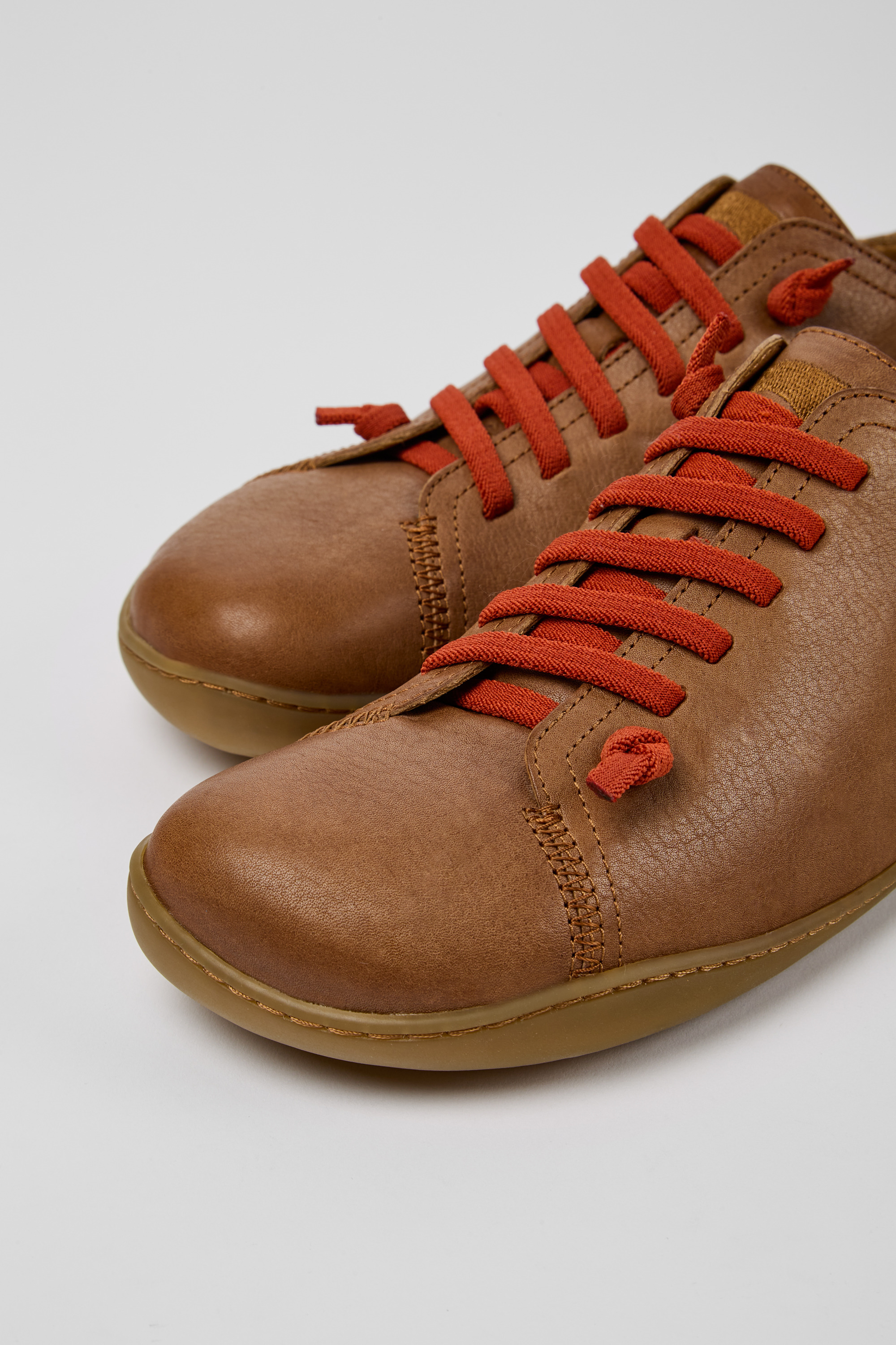 CAMPER Zapato Casual Hombre Cuero Café Camper