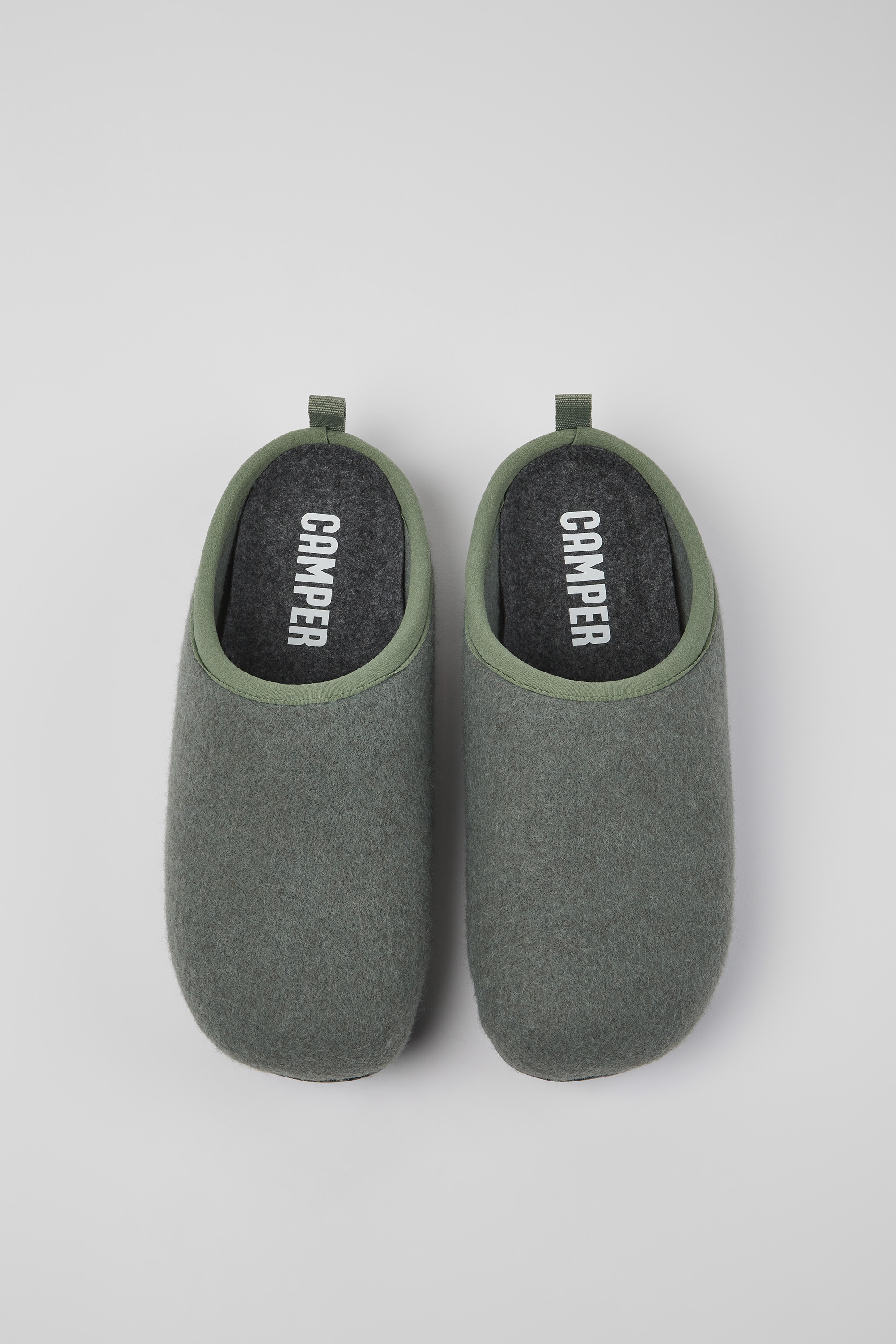 Wabi Green Slippers for Men - Fall/Winter collection - Camper USA