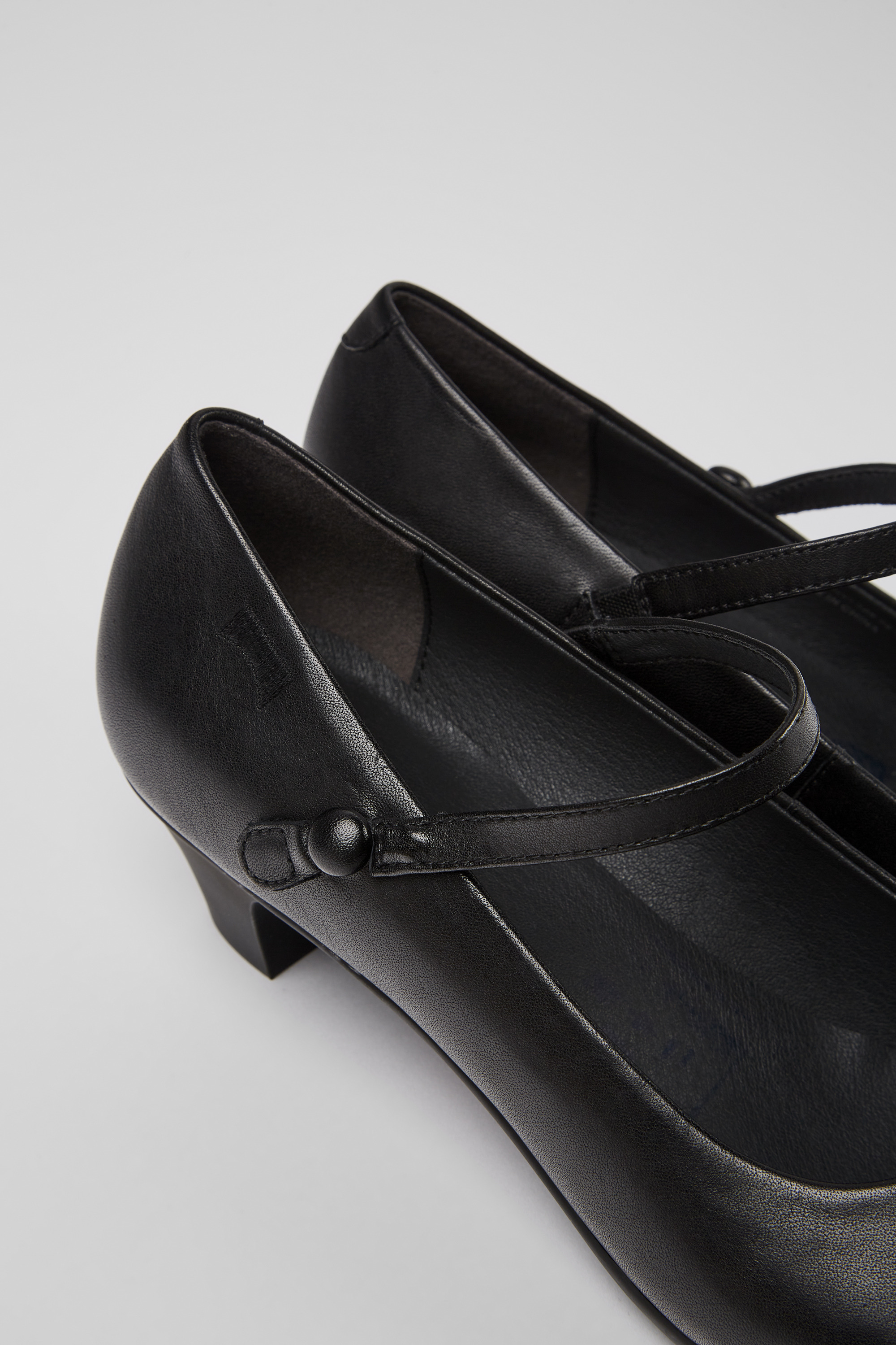 Camper HELENA BAJO - Tacones - black/negro jaspeado 