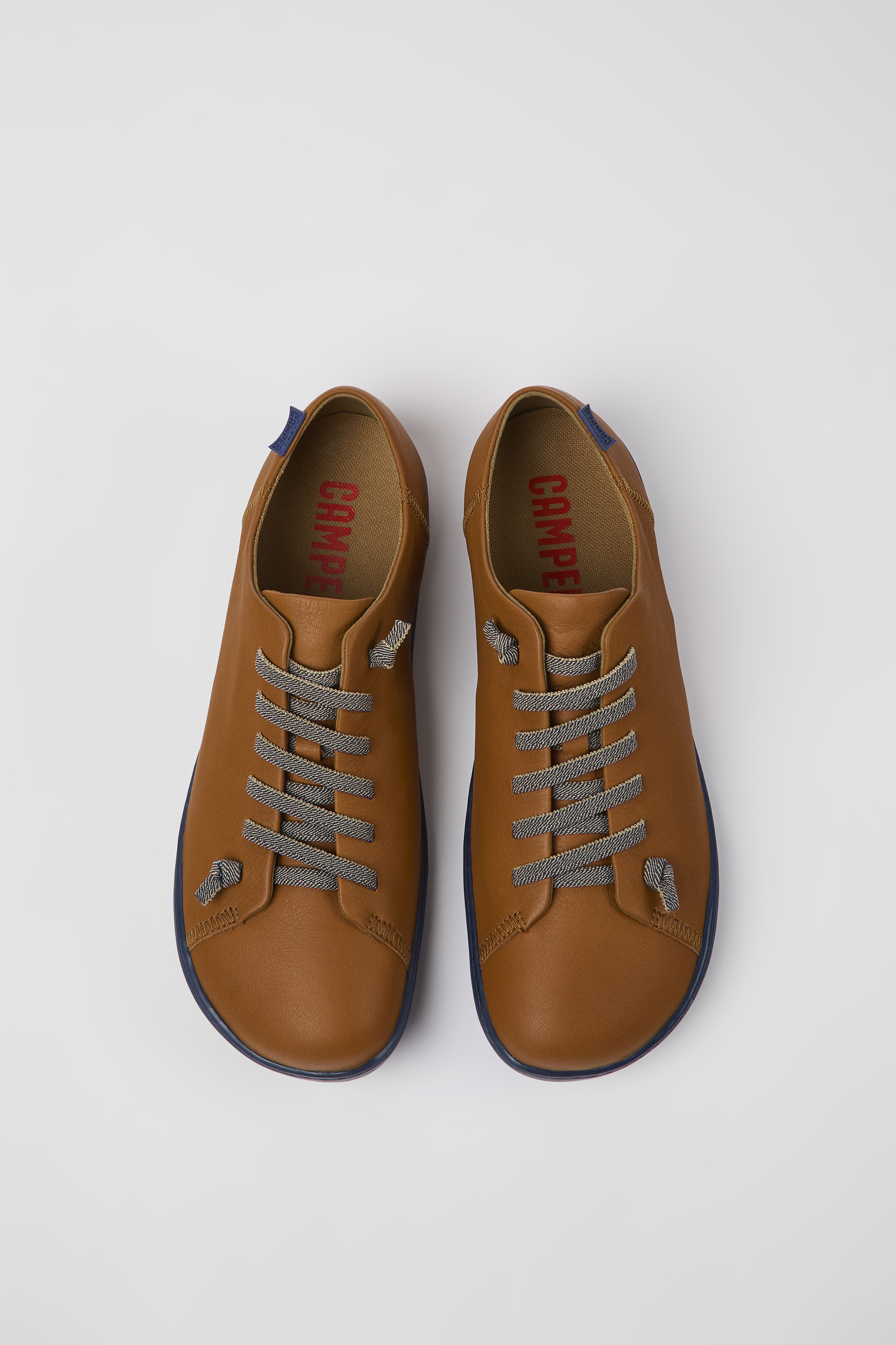 Peu Brown Lace-Up for Men - Fall/Winter collection - Camper USA
