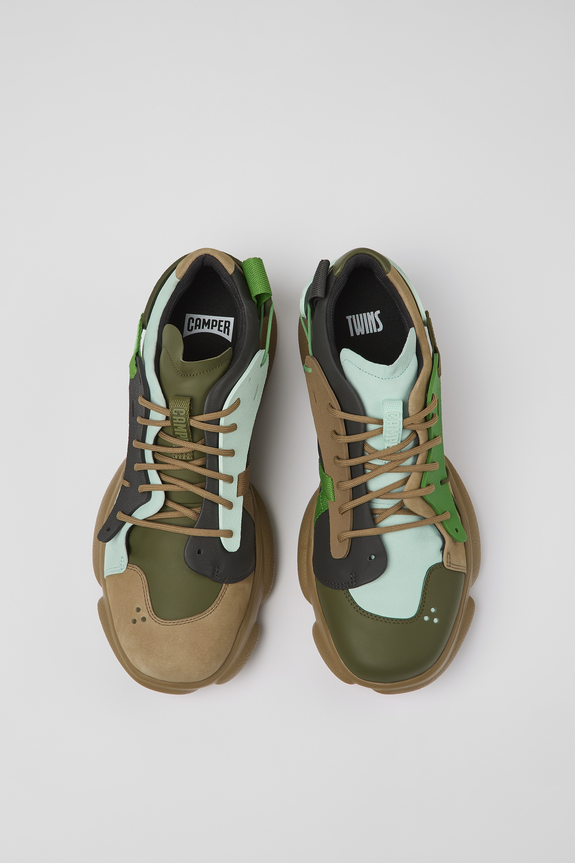 Camper Uomo Sneakers drift Trail Twins Champagne