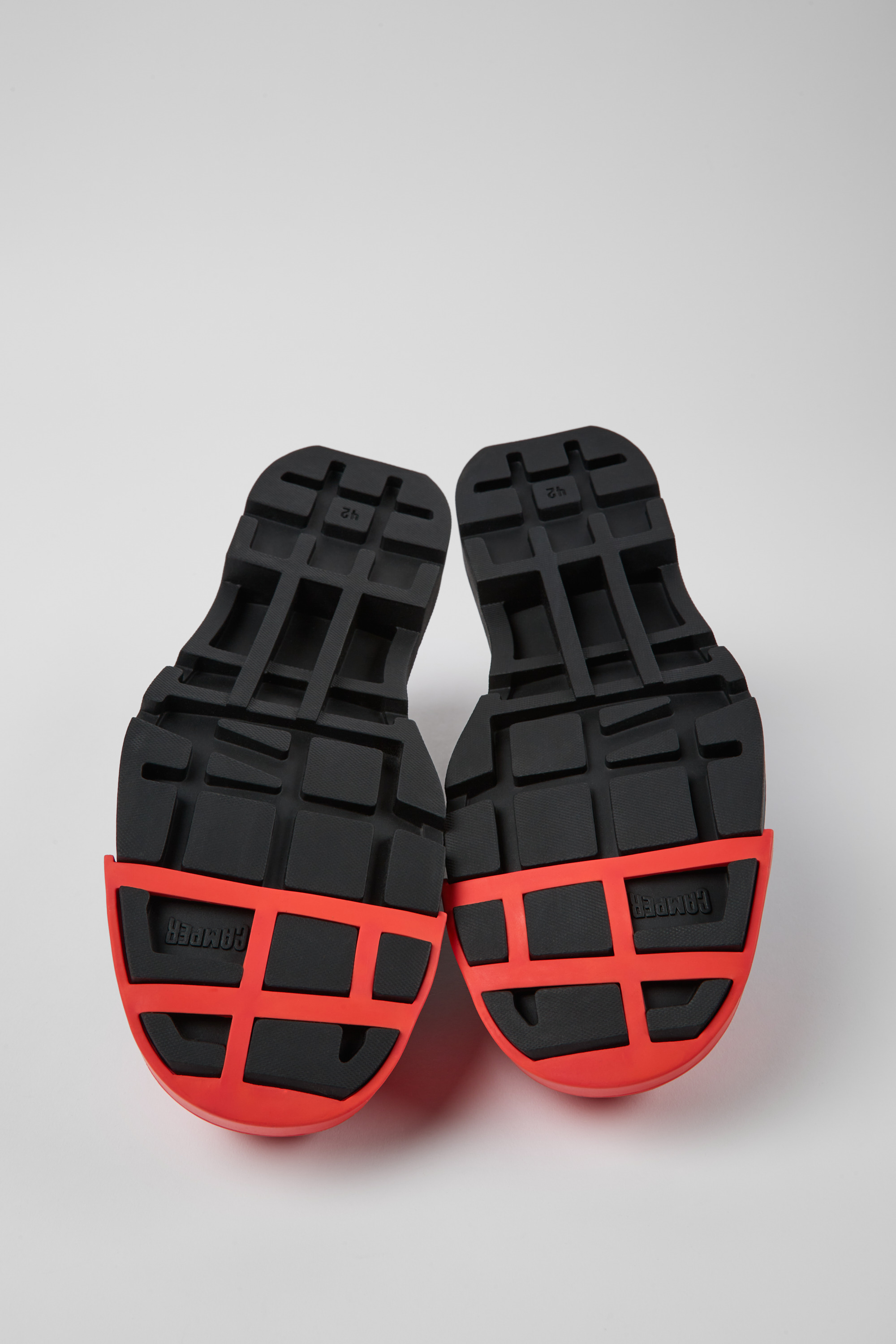 Junction Black leather shoes for men
