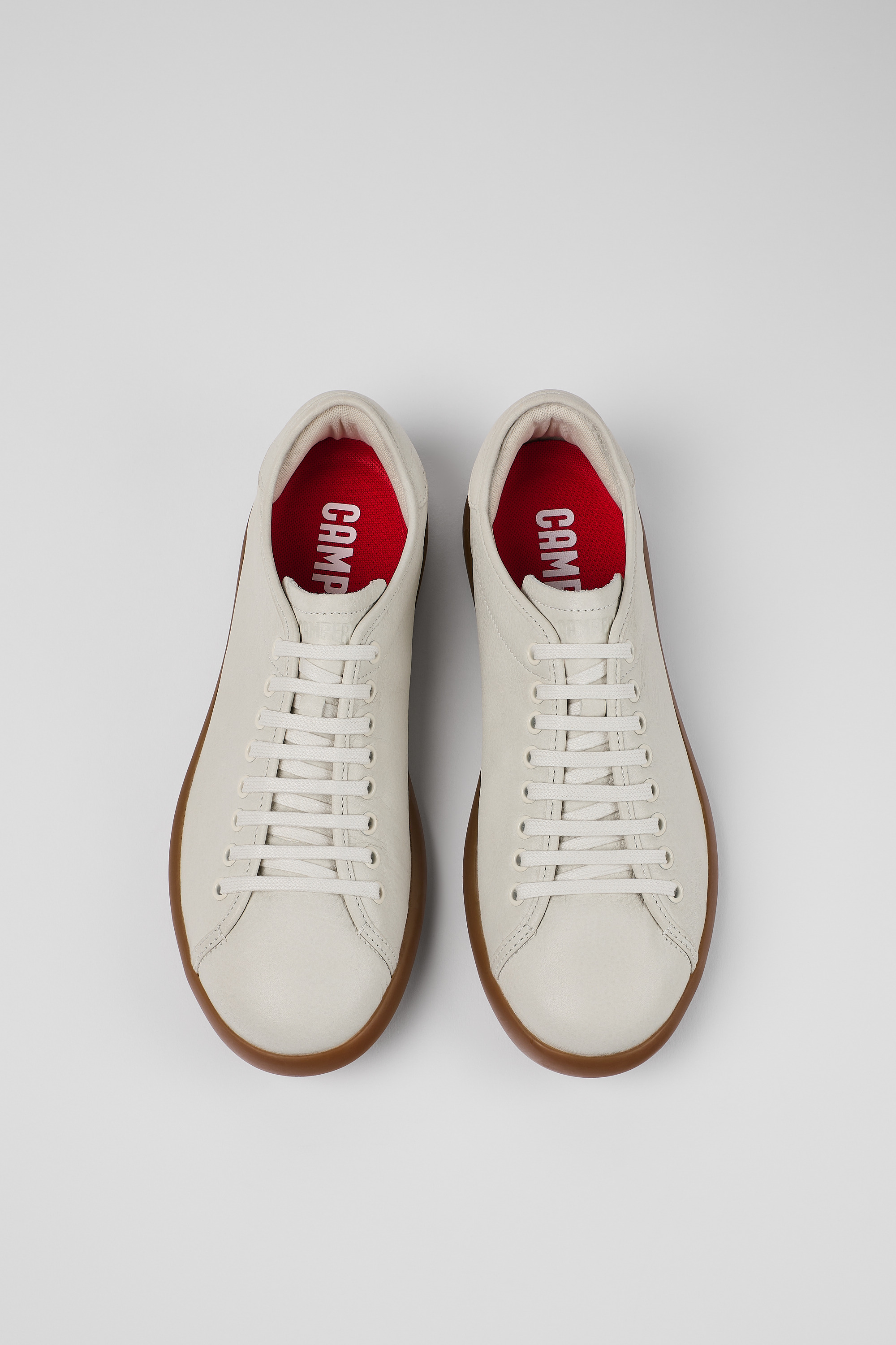 Pelotas White Sneakers for Men - Fall/Winter collection - Camper USA