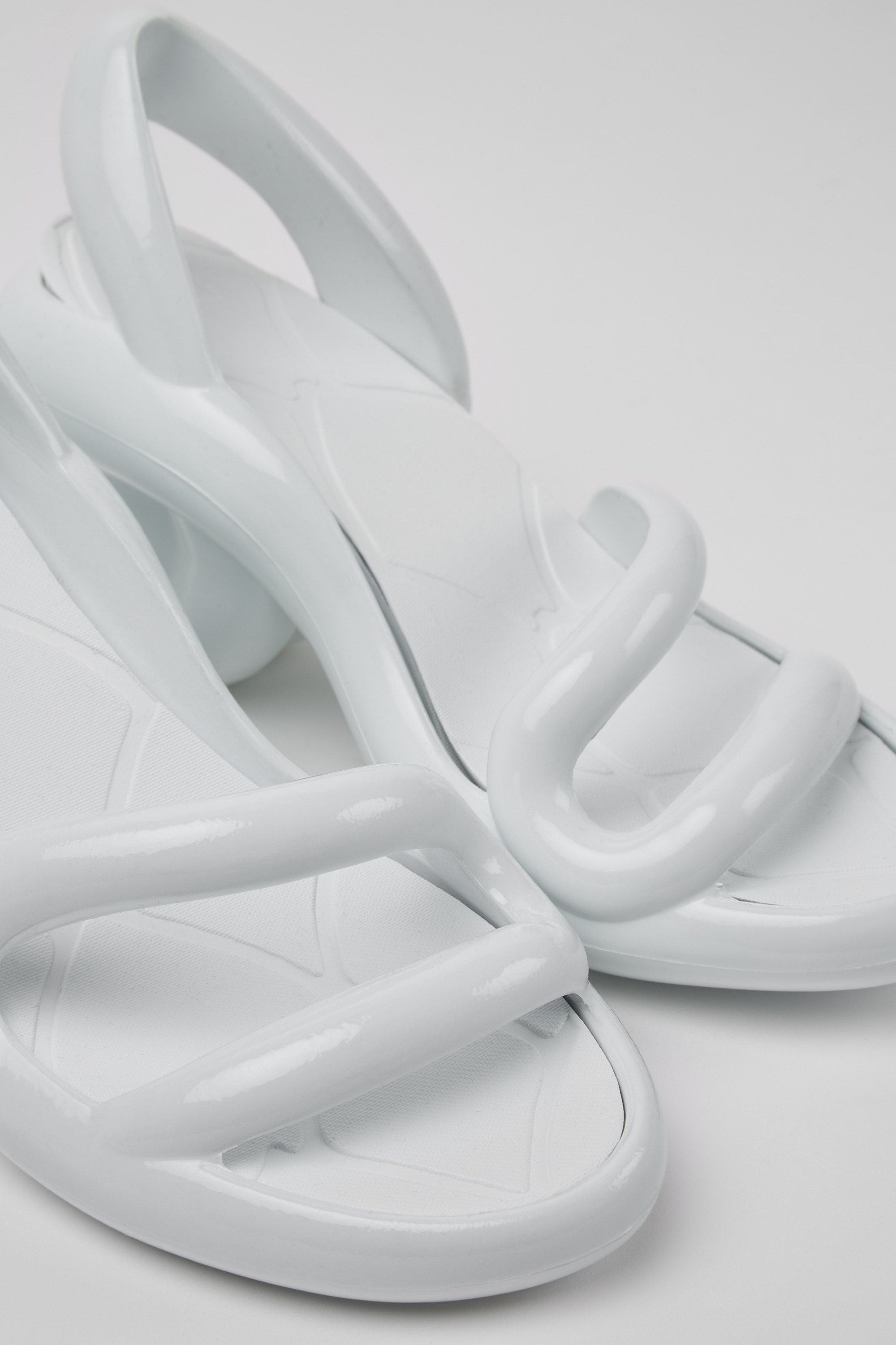 KOBARAH White Sandals for Women - Autumn/Winter collection