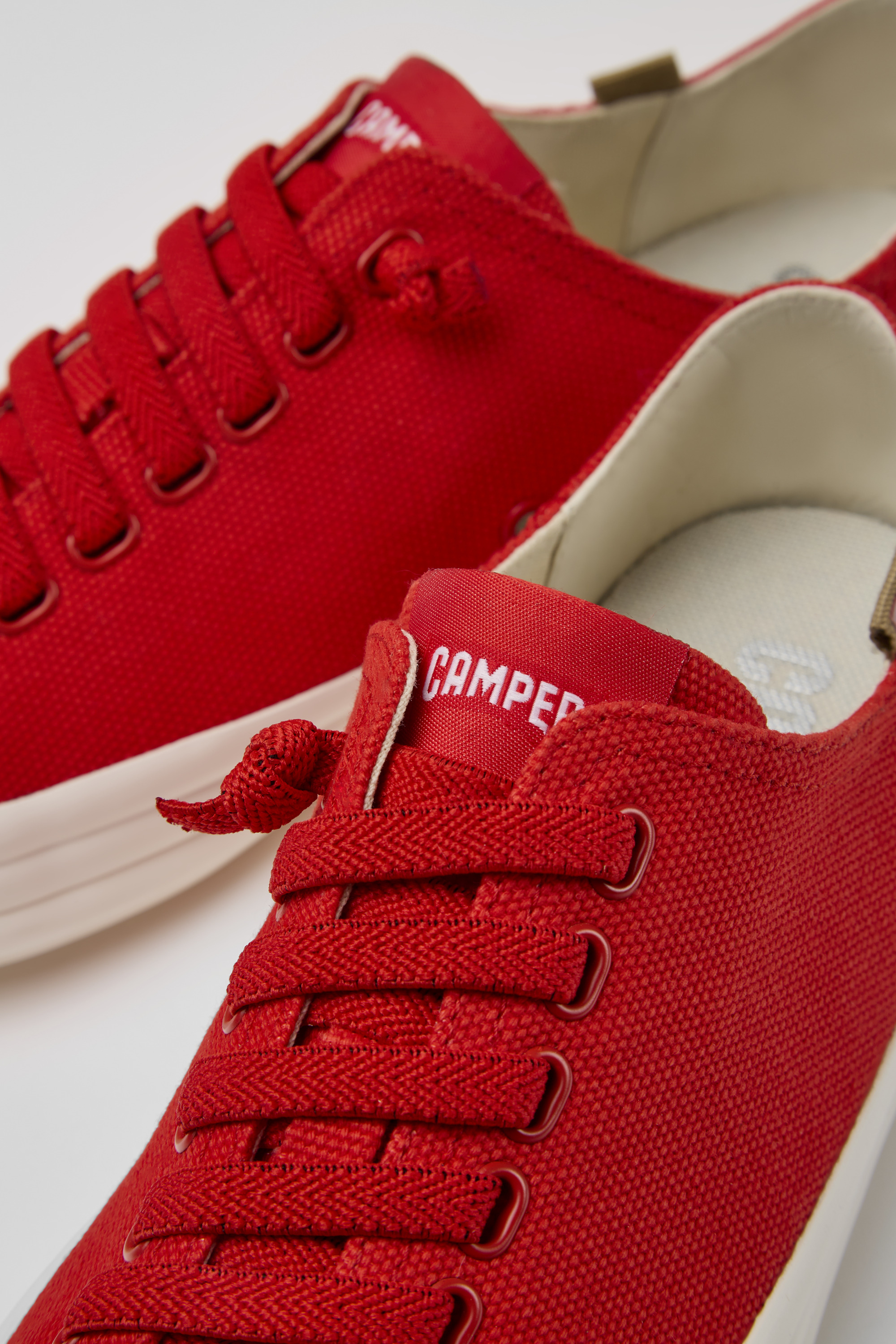 Syge person kande tvivl Hoops Red Sneakers for Women - Spring/Summer collection - Camper USA