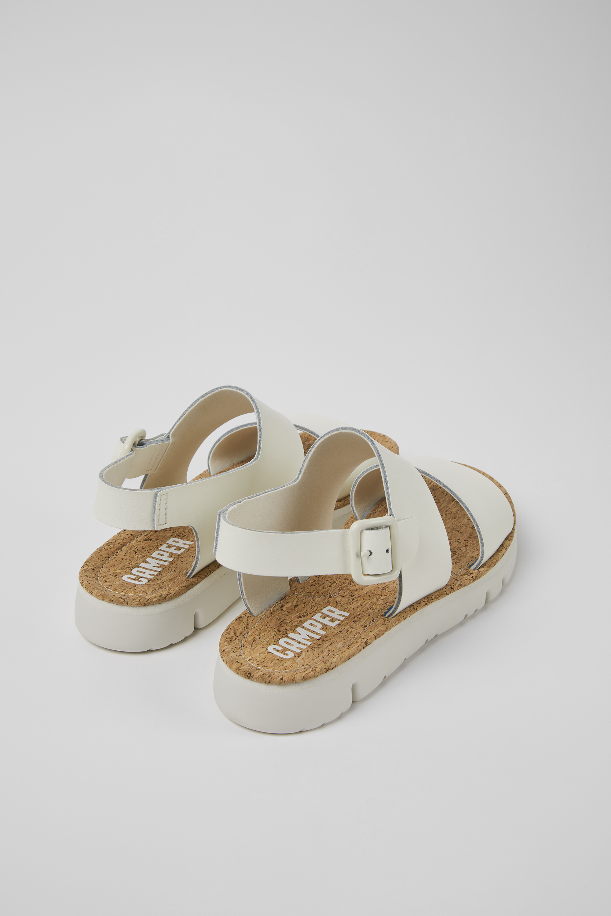 Camper hot sale white sandals