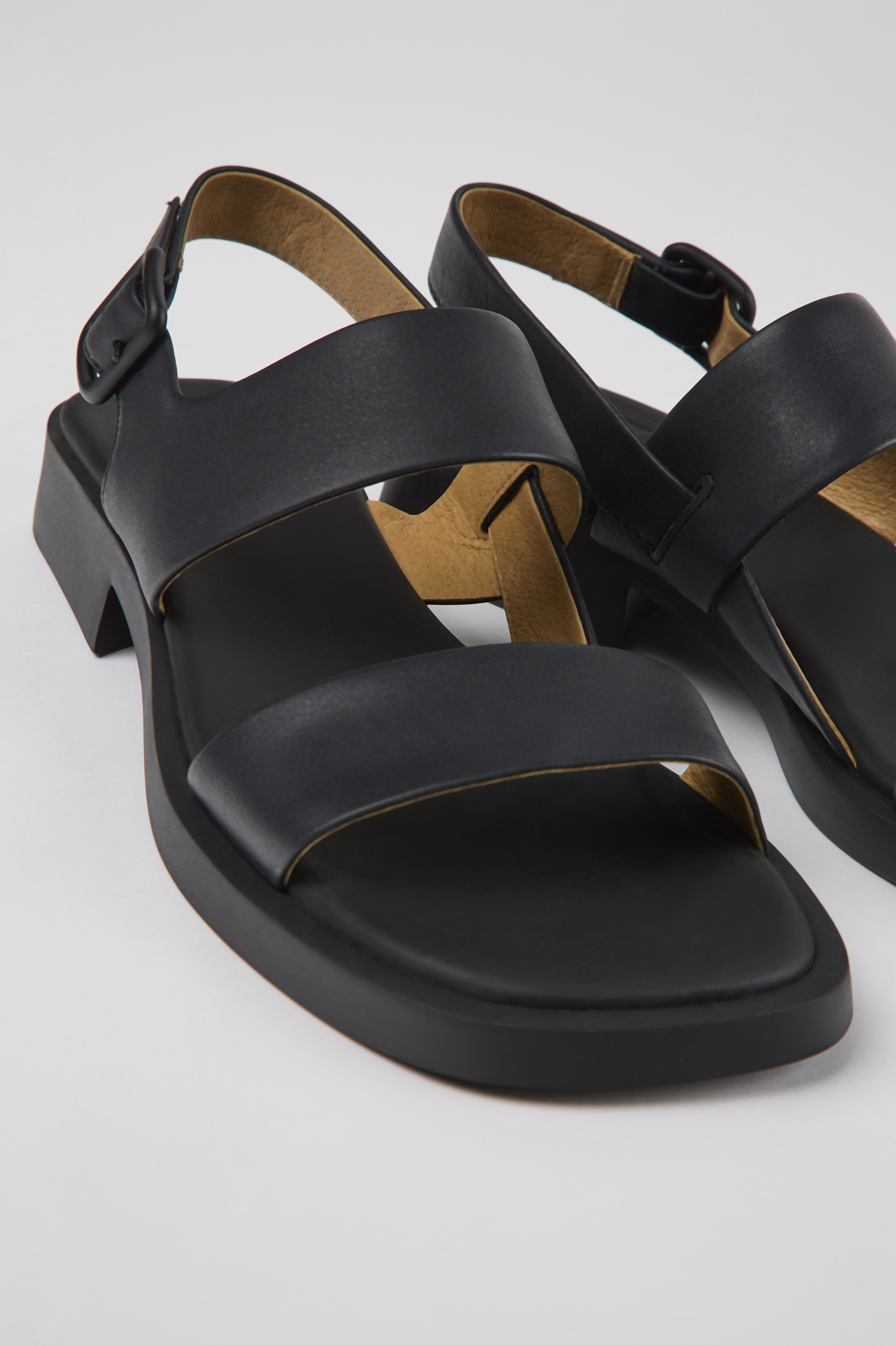 DN0 Black Sandals for Women - Fall/Winter collection - Camper USA