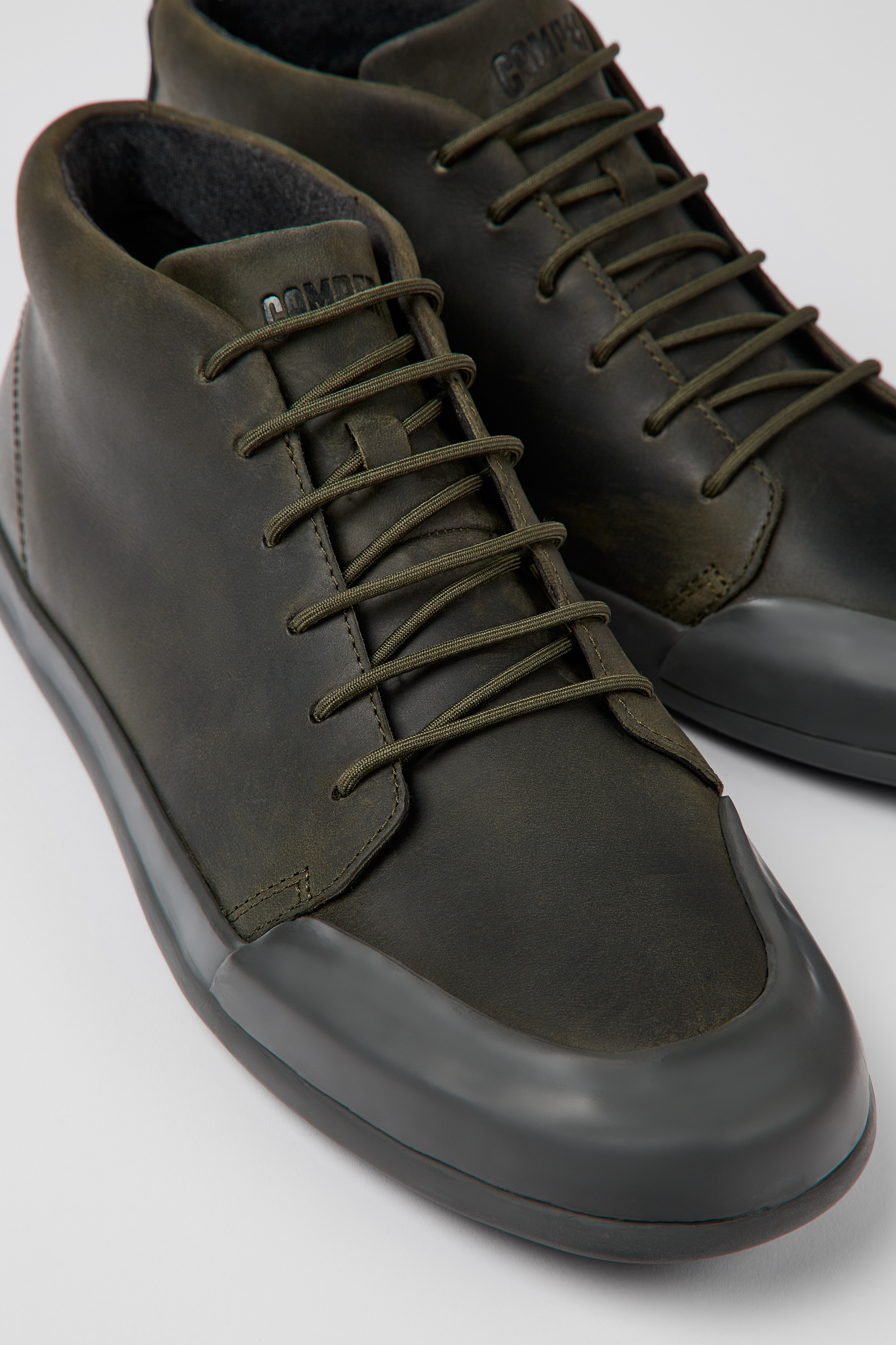 Peu Green Ankle Boots for Men - Fall/Winter collection - Camper Austria