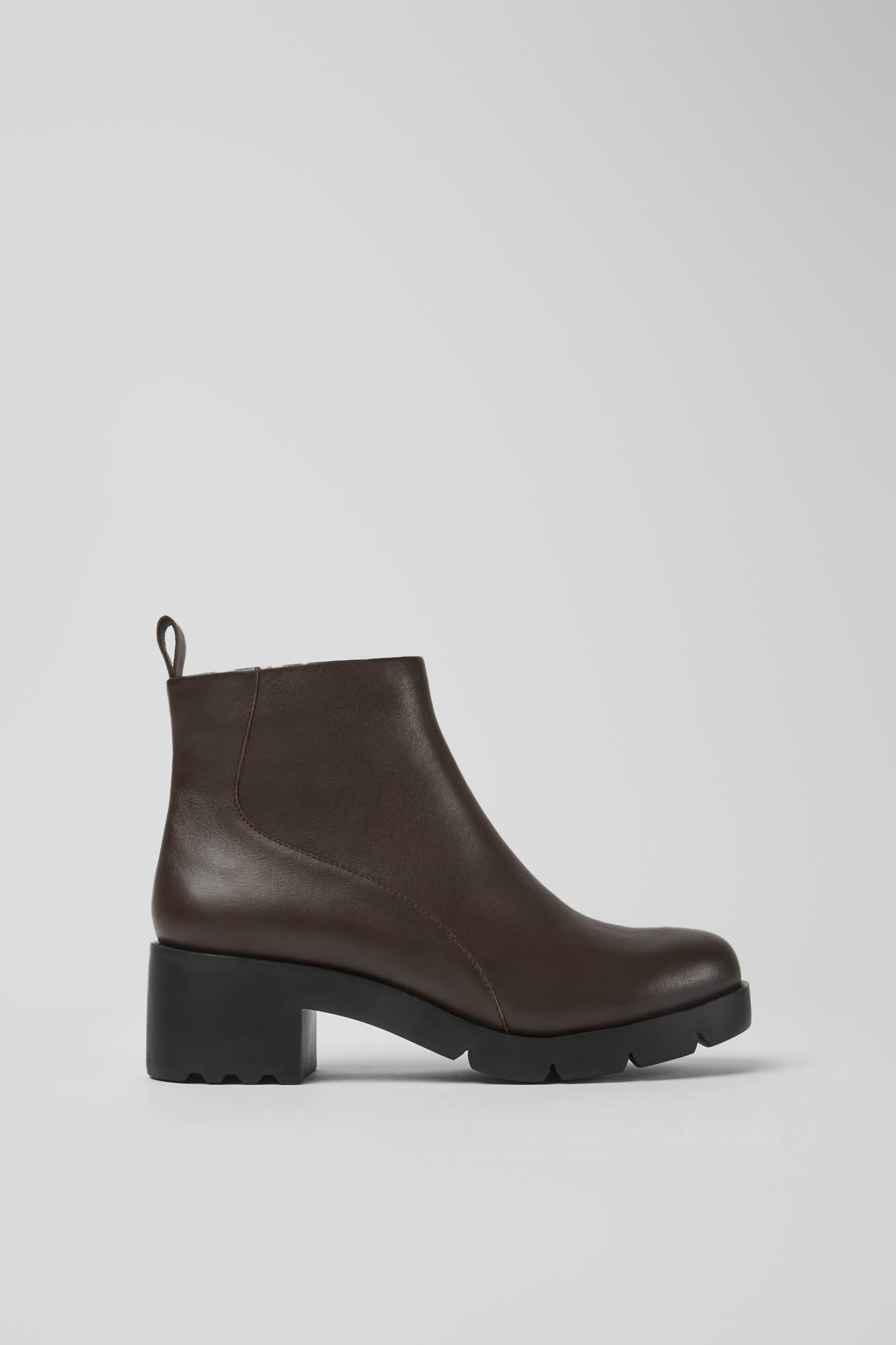 WANDA Brown Ankle Boots for Women Autumn/Winter collection - Camper