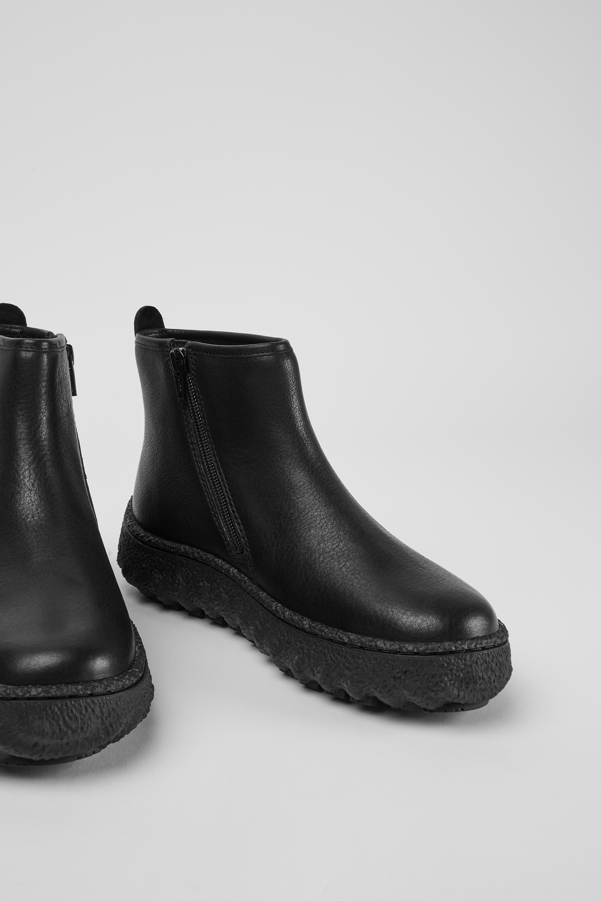 Ground Black Ankle Boots for Women - Fall/Winter collection