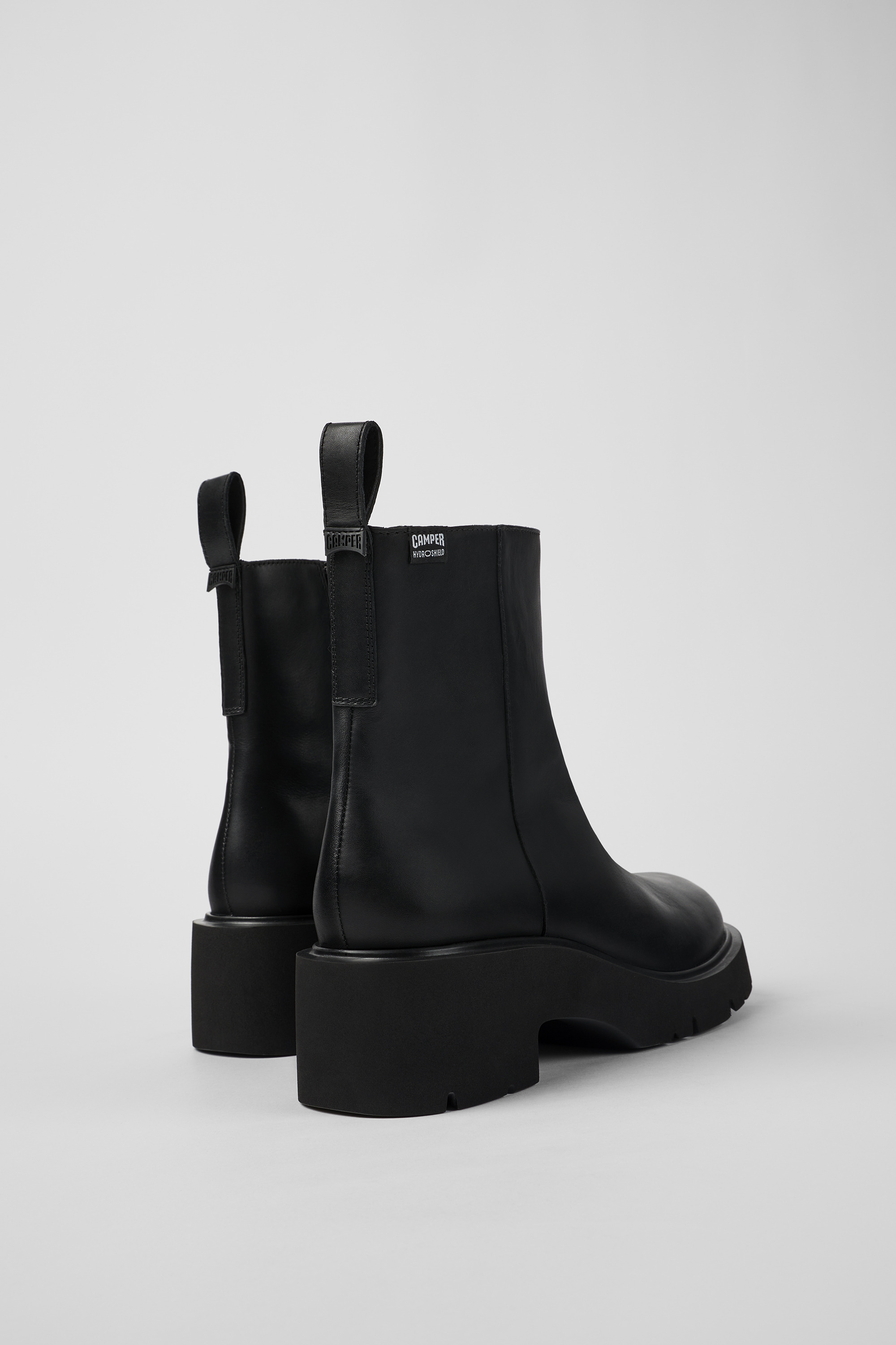 Milah Black Ankle Boots for Women Fall Winter collection